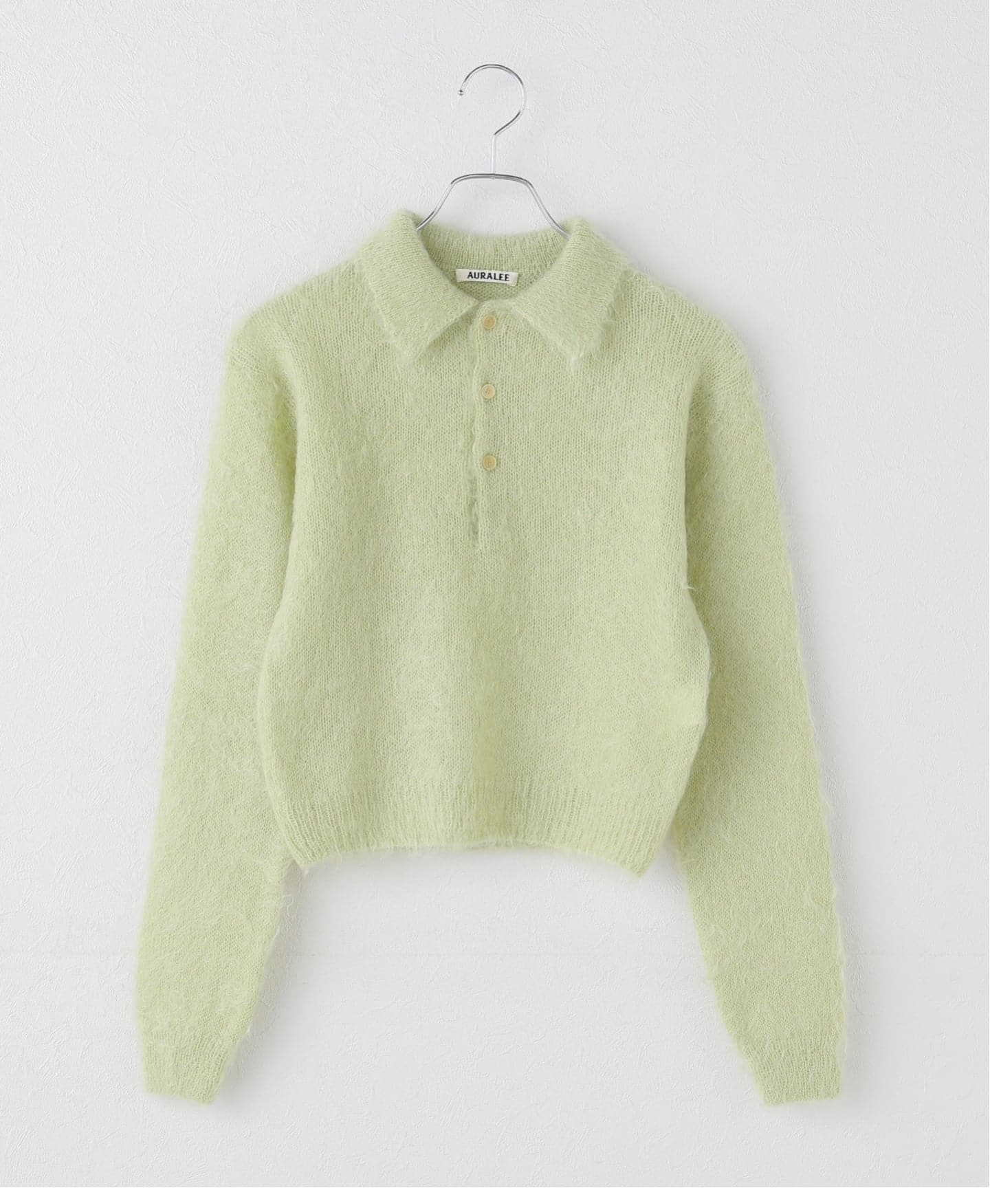 AURALEE/オーラリー BRUSHED SUPER POLO ニット A25AP03KM（ニット