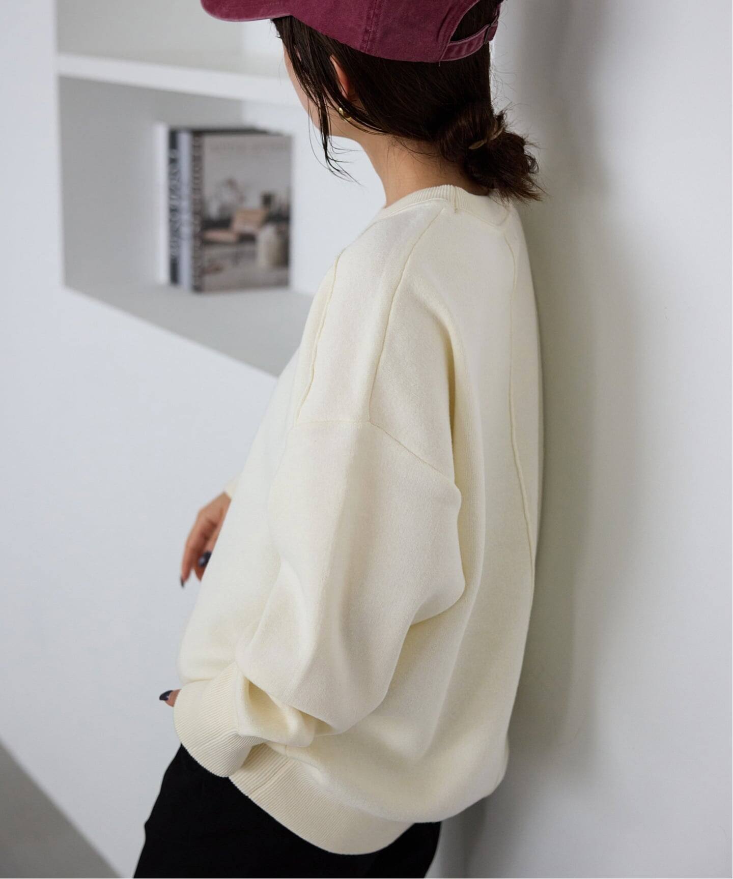 スローブ イエナ 上質 変形ネック オーバーサイズ ウール ニット 淡ベージュ 楽天市場】イエナ スローブ（ニット・セーター｜トップス