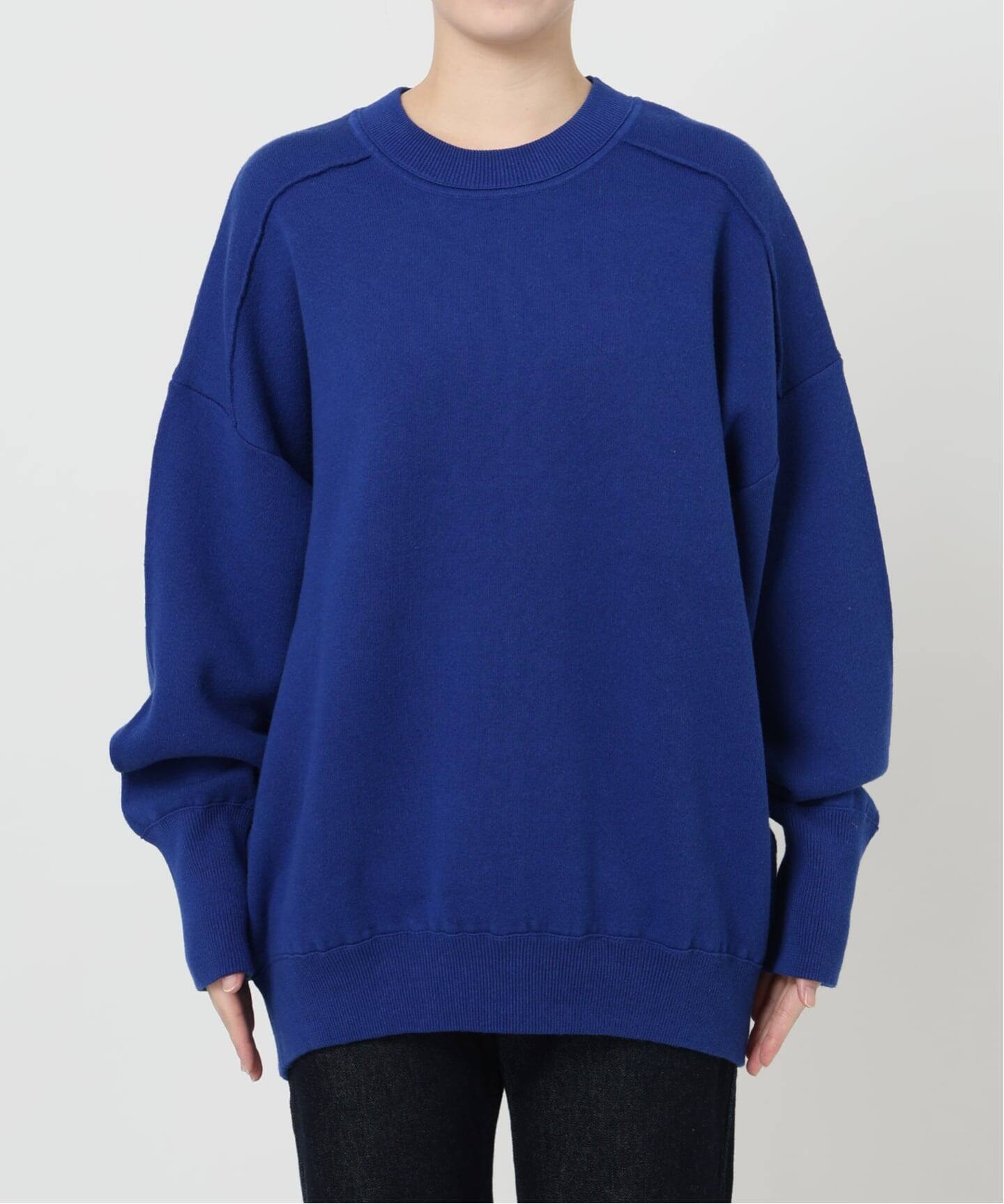 WEB限定/追加》オーバーサイズ スウェットライクニット（ニット