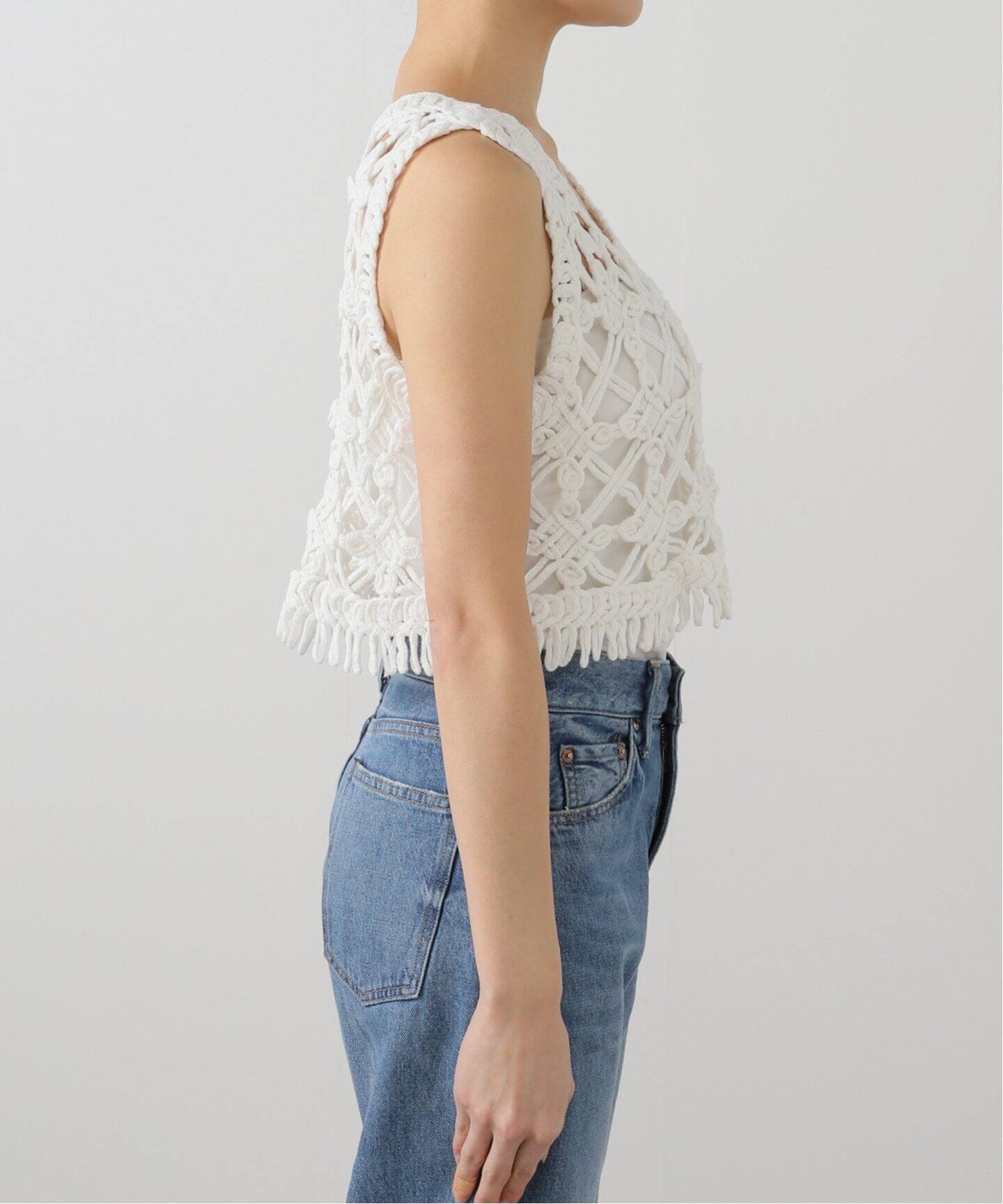 【新品未使用】SLOBE IENA スローブイエナ クロシェニットベスト SLOBE IENA｜クロシェニットベスト | Rakuten Fashion(楽天