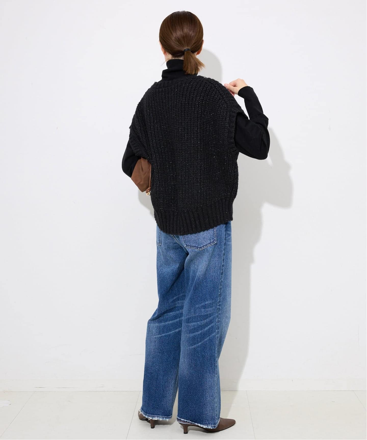 畦編みコクーンニットベスト（ベスト）｜SLOBE IENA（スローブ イエナ