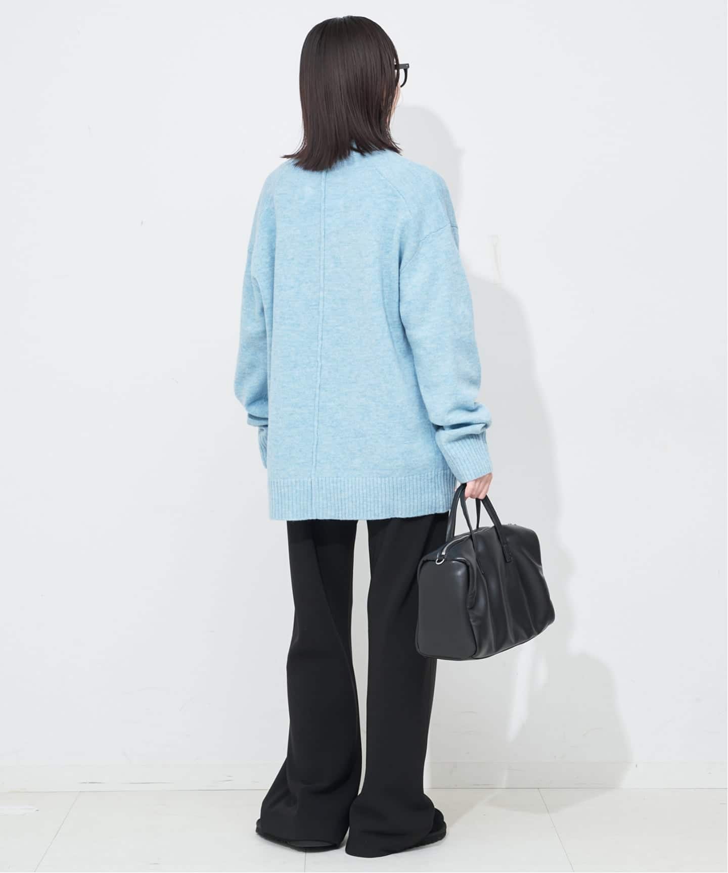 Vネックルーズニットカーディガン（カーディガン）｜SLOBE IENA