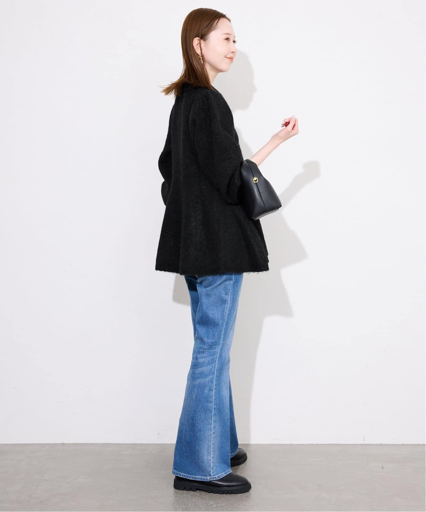 ペプラムニット（ニット／セーター）｜SLOBE IENA（スローブ イエナ