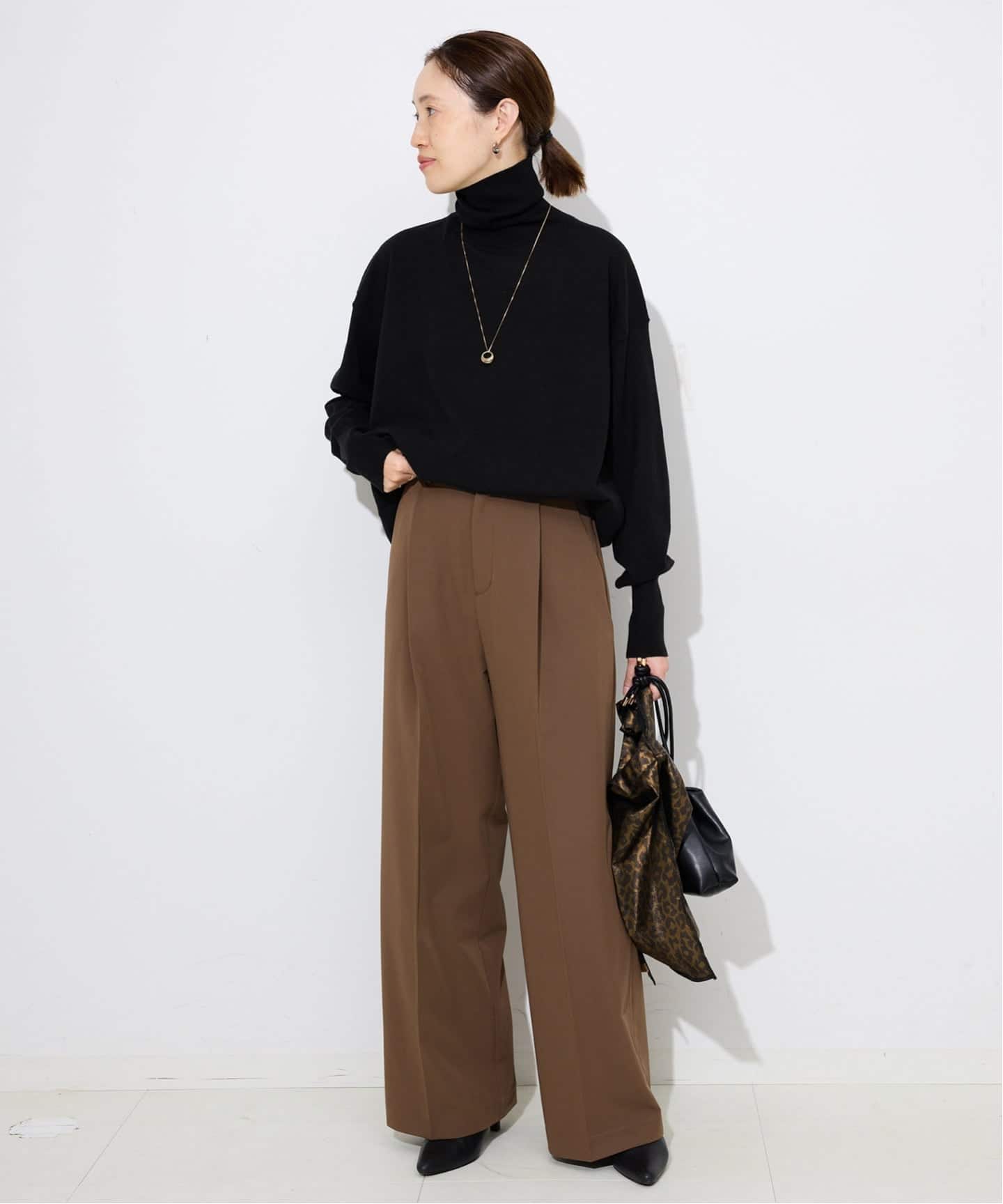 ウォッシャブルタートルニット（ニット／セーター）｜SLOBE IENA