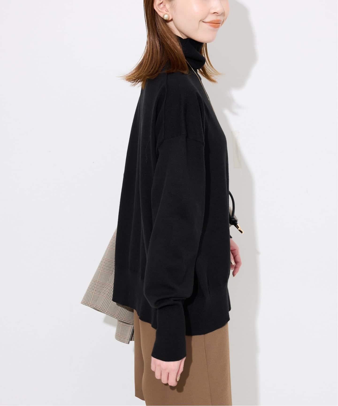 ウォッシャブルタートルニット（ニット／セーター）｜SLOBE IENA