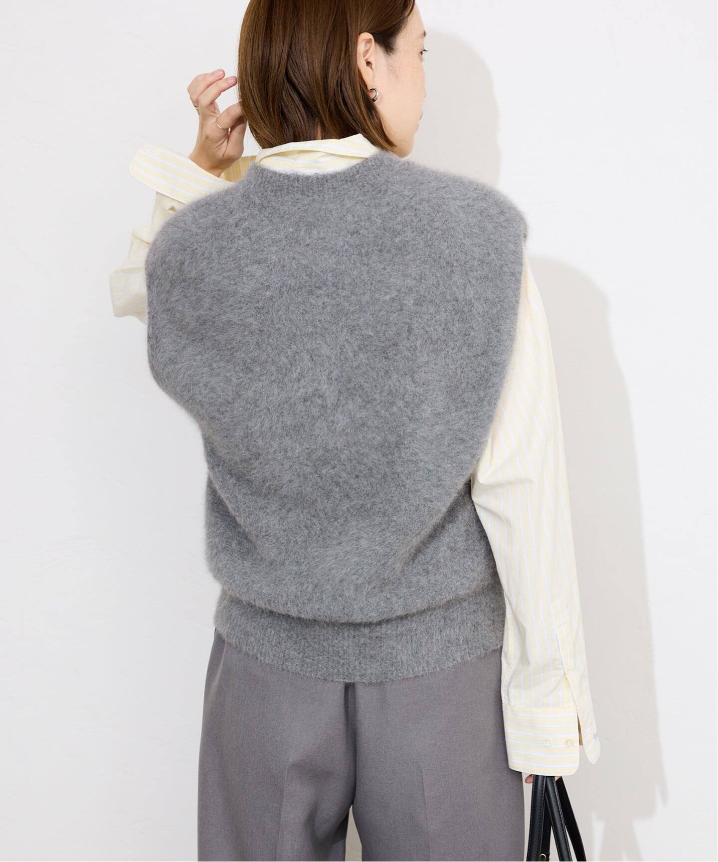 フォックスアルパカ ニットベスト（ベスト）｜SLOBE IENA（スローブ