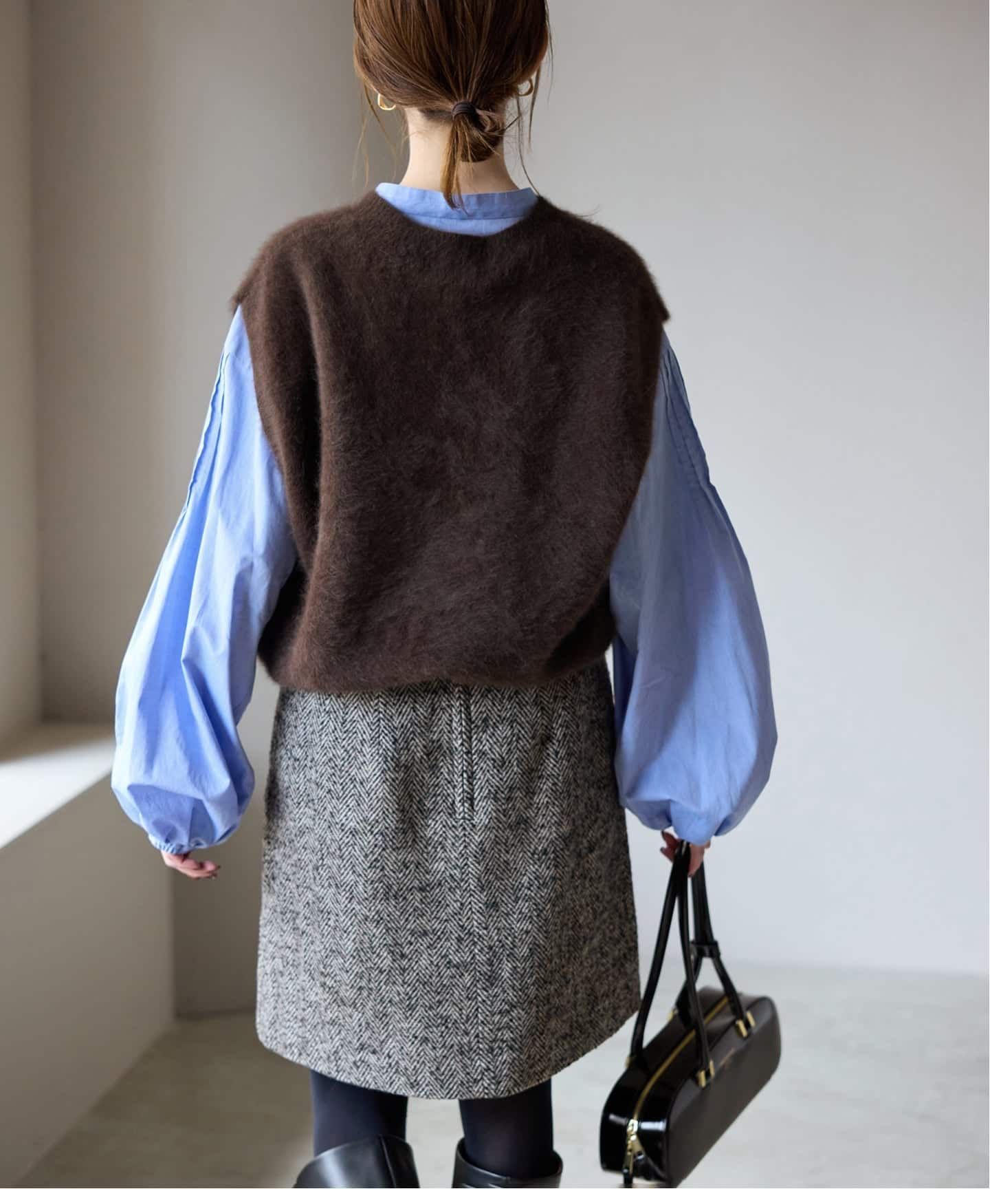 フォックスアルパカ ニットベスト（ベスト）｜SLOBE IENA（スローブ