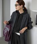 《セットアップ対応可》エアリーワイドシルエットフーディー