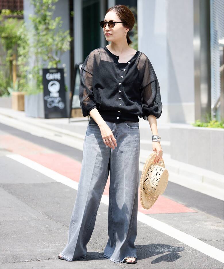 シアーラミーカーディガン  詳細画像1