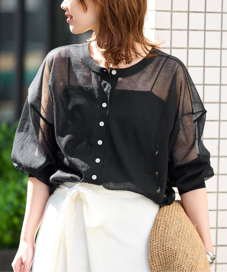 シアーラミーカーディガン  詳細画像9