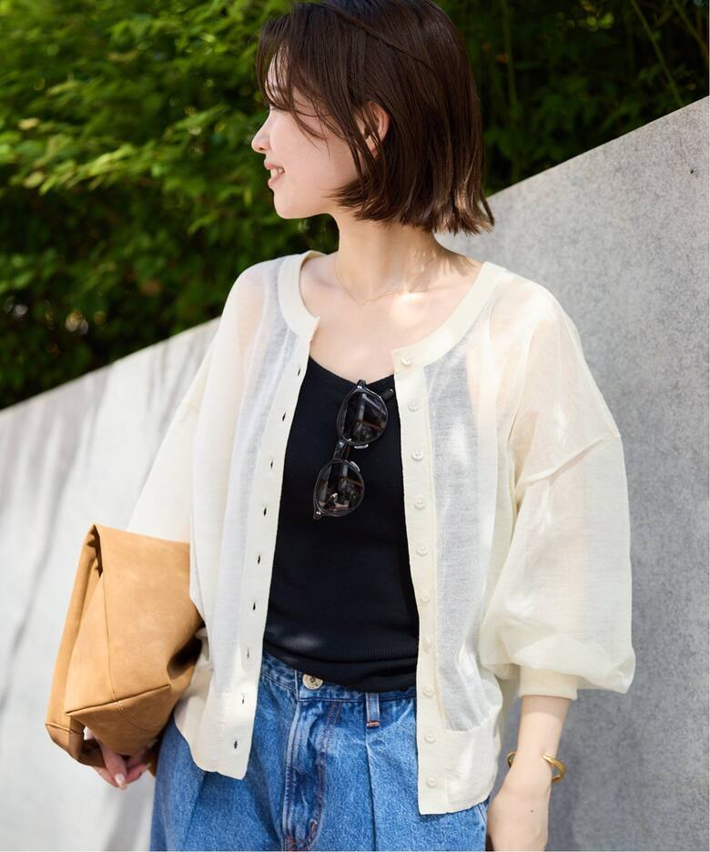 シアーラミーカーディガン  詳細画像20