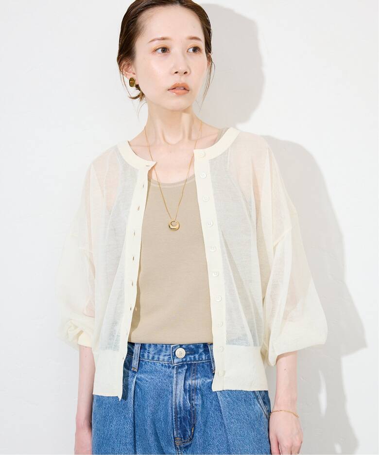 シアーラミーカーディガン  詳細画像23