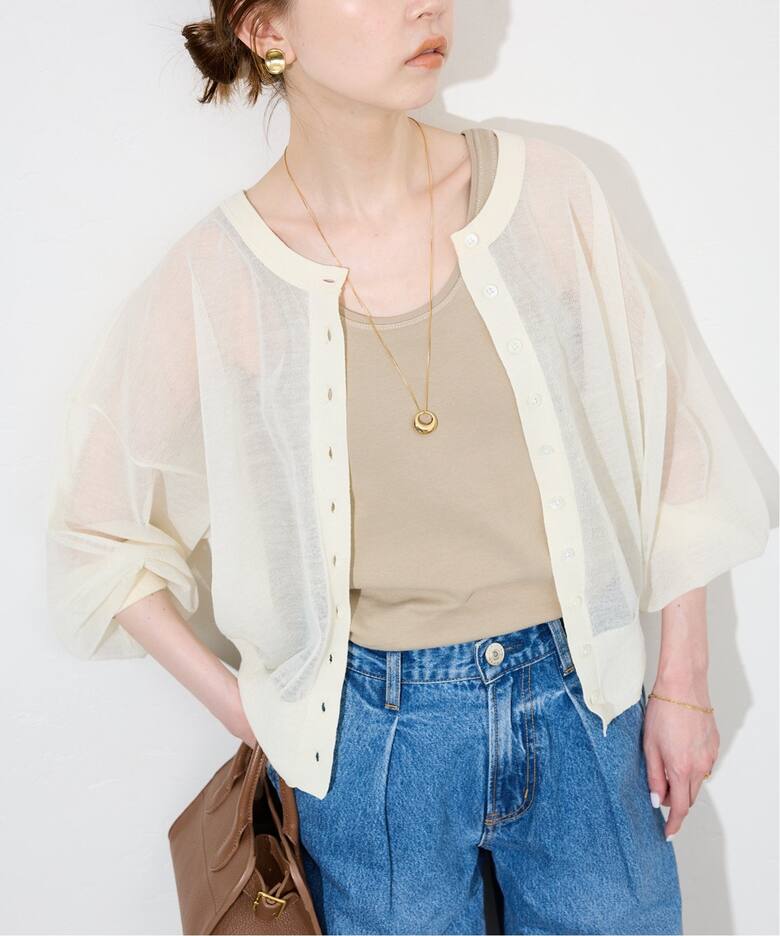 シアーラミーカーディガン  詳細画像24