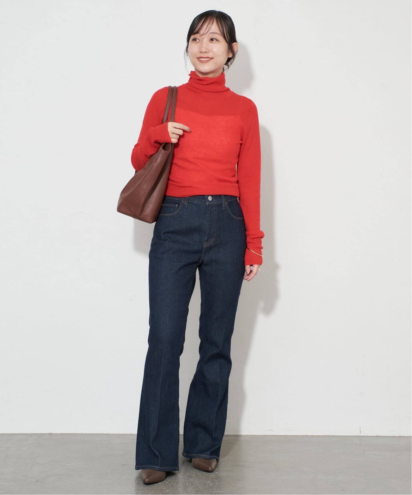 スイビリブタートルネックプルオーバー（ニット／セーター）｜SLOBE