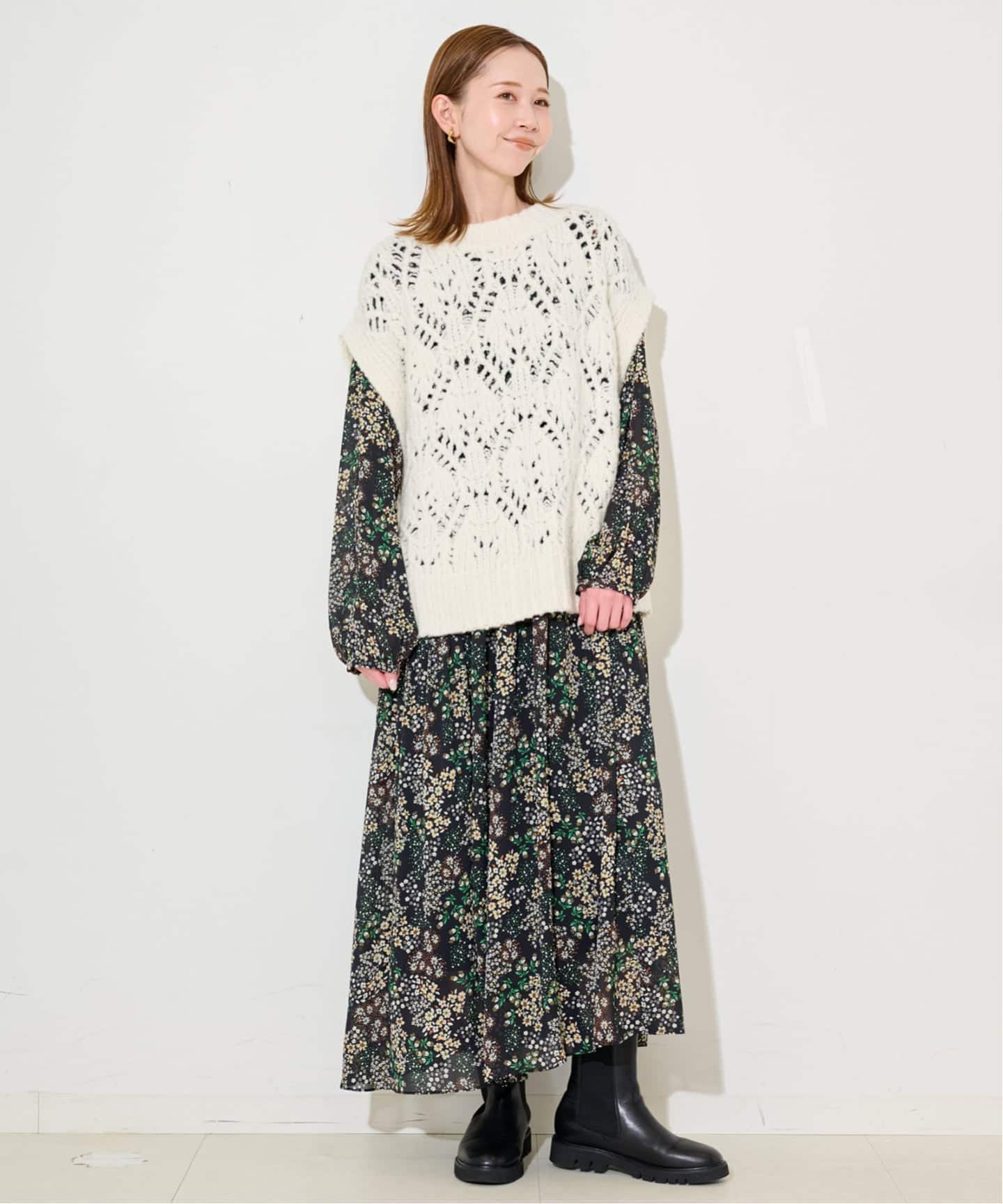 ガラアミニットベスト（ベスト）｜SLOBE IENA（スローブ イエナ）の