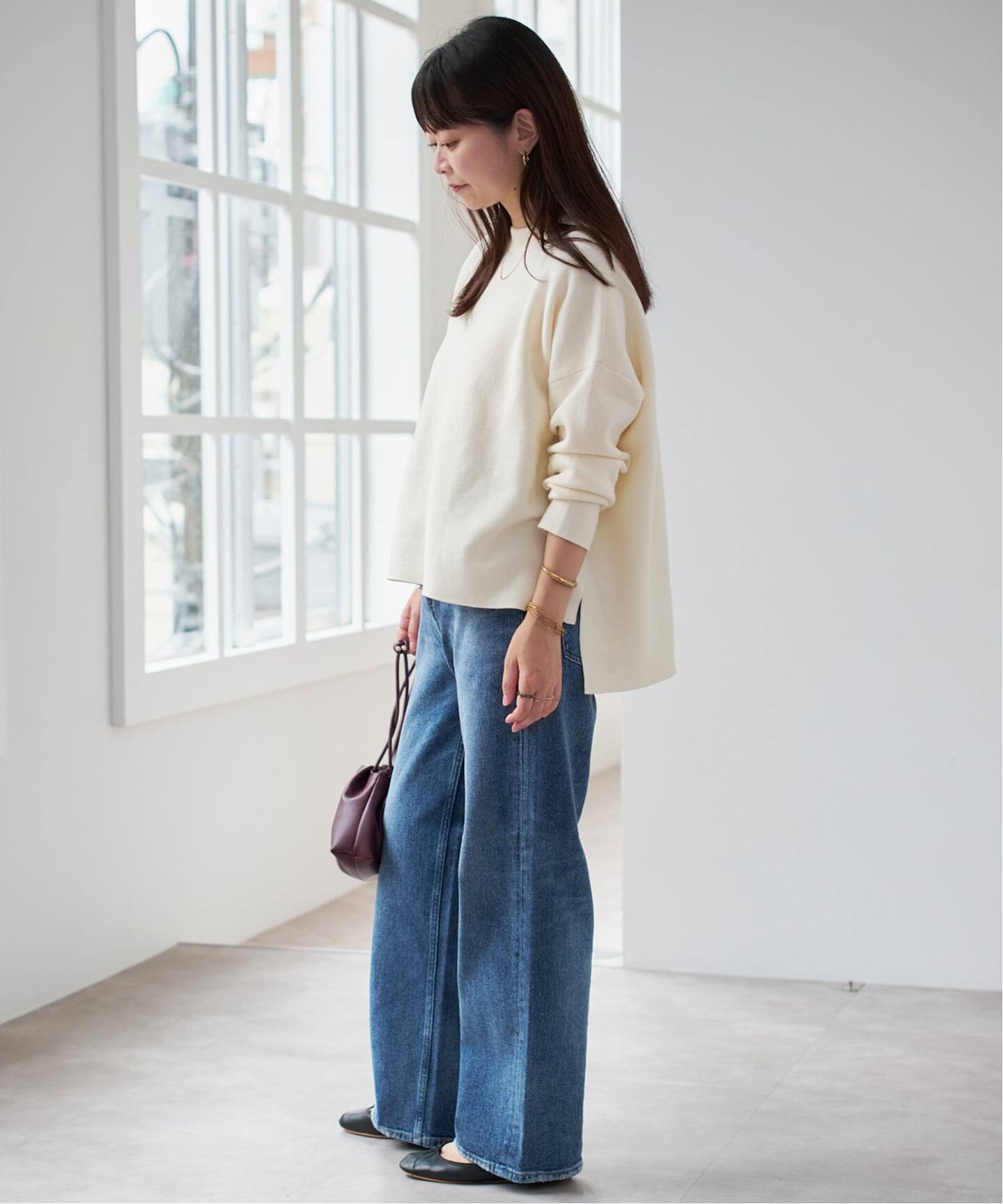 コットンダブルフェイスプルオーバー 一部カラーWEB限定/追加3》コットンダブルフェイスプルオーバー