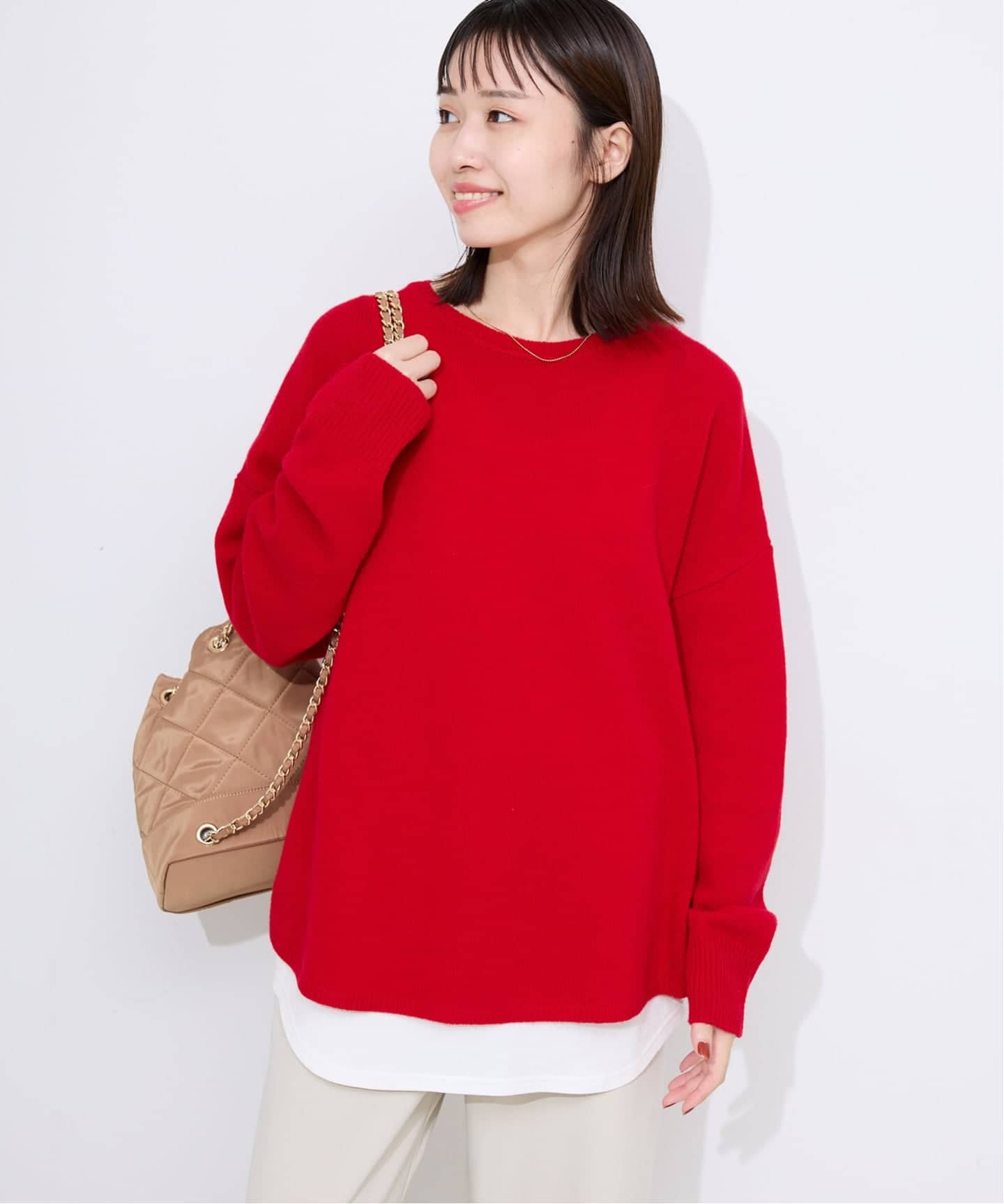 ラムウールプルオーバー（ニット／セーター）｜SLOBE IENA（スローブ