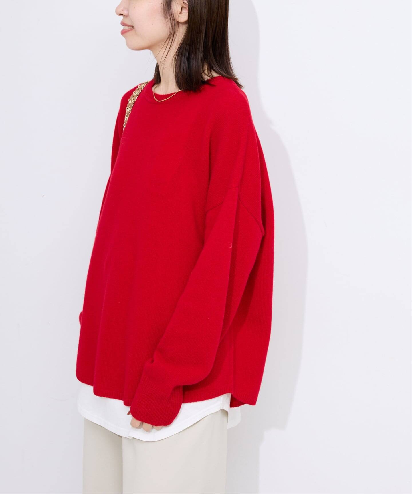 ラムウールプルオーバー（ニット／セーター）｜SLOBE IENA（スローブ