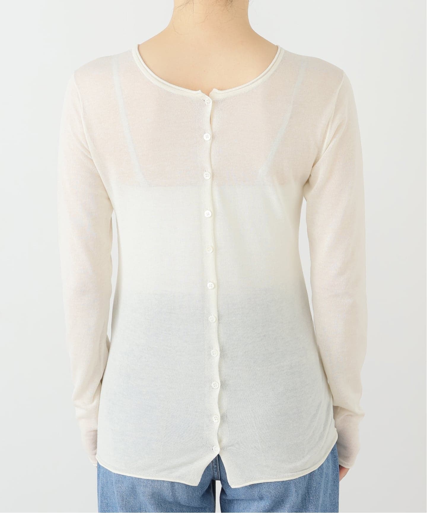 【25AW】SLOBE IENA コットンシルク2wayカーデ ブラウン SLOBE IENA｜《追加》コットンシルク2wayカーディガン | Rakuten