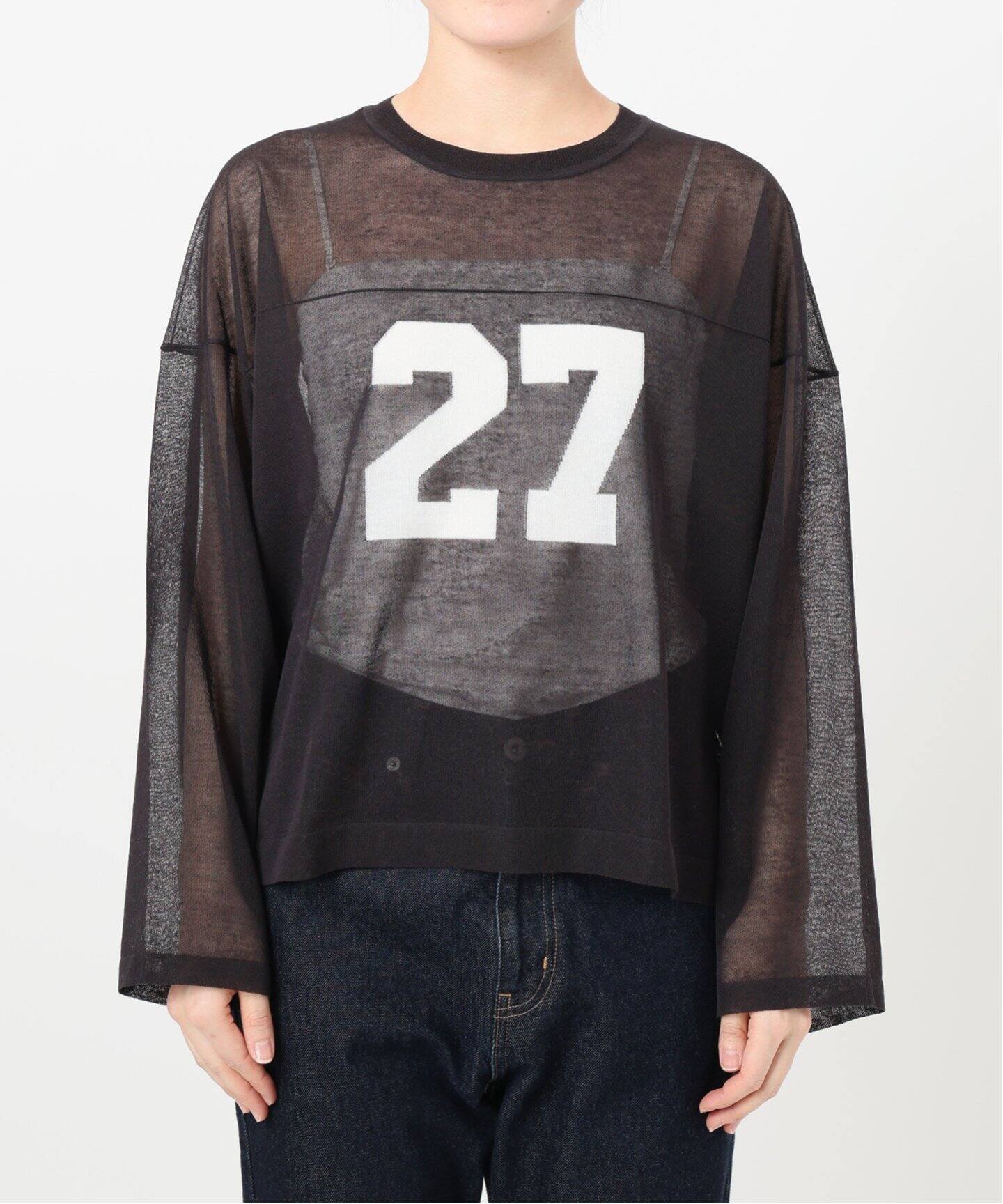 シアーナンバリングロゴニット（ニット／セーター）｜SLOBE IENA  