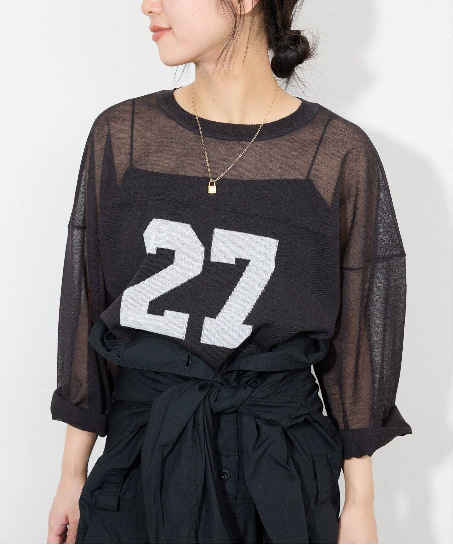 シアーナンバリングロゴニット（ニット／セーター）｜SLOBE IENA  