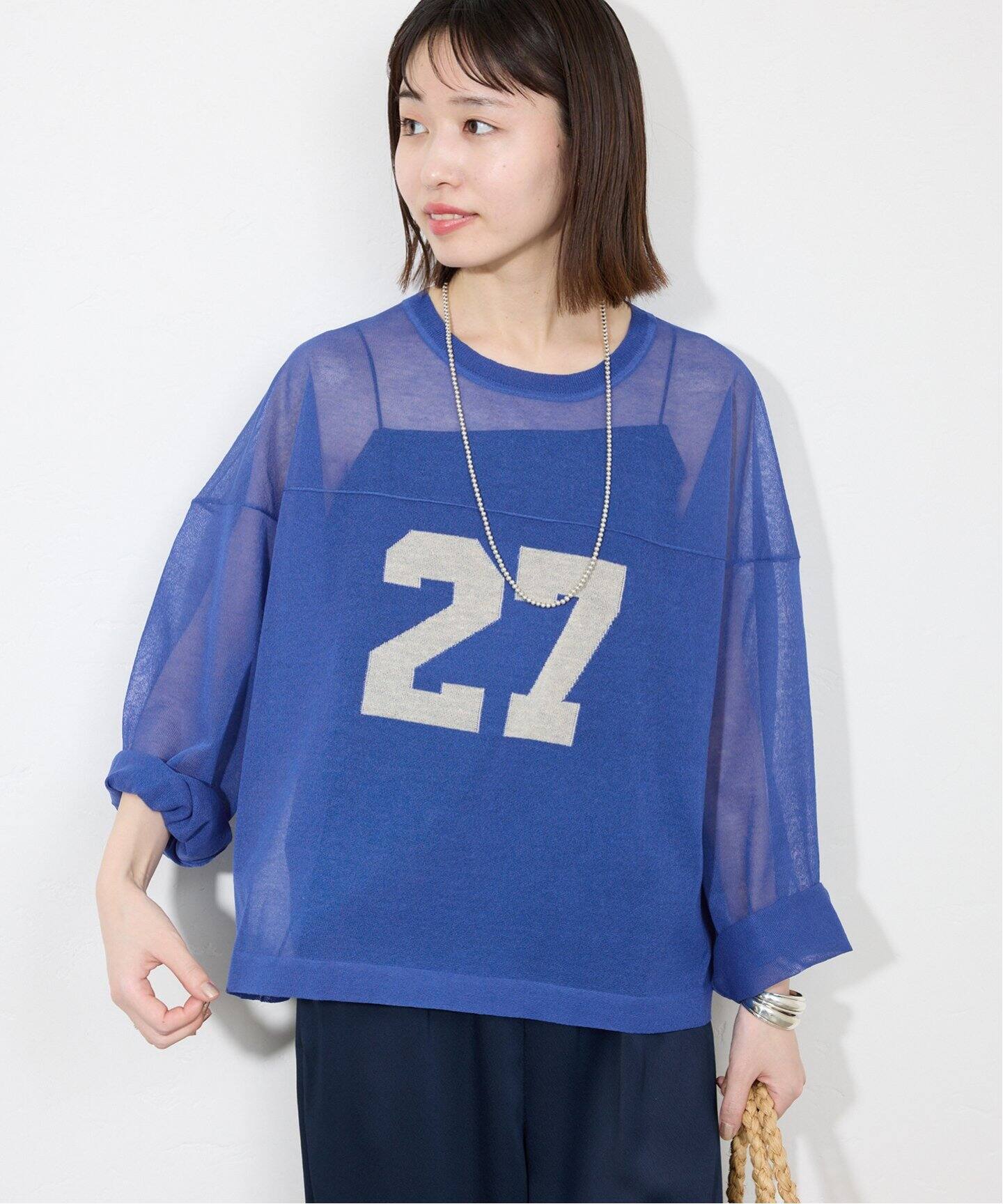 シアーナンバリングロゴニット（ニット／セーター）｜SLOBE IENA  