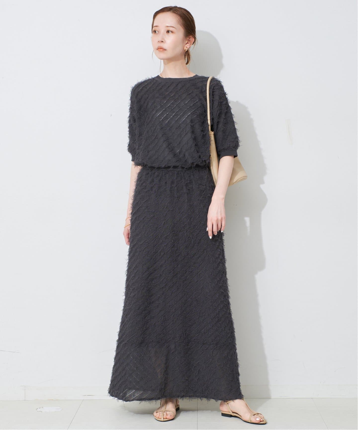 SLOBE IENA｜フリンジニットプルオーバー | Rakuten Fashion