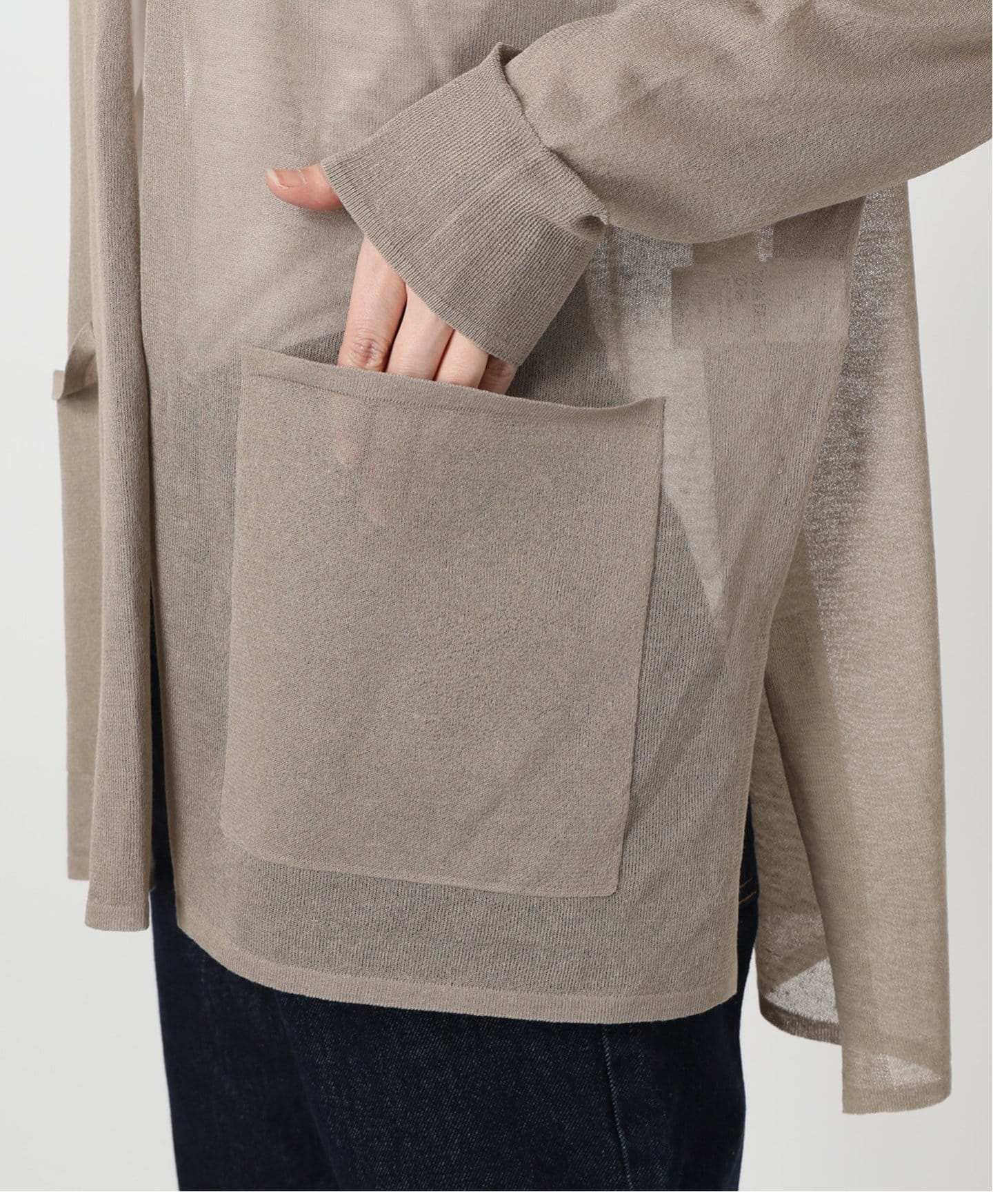 URBAN RESEARCH - 美品 ローゲージショートカーディガン SHIPS SLOBE IENA SLOBE IENA｜《追加2予約》リネン混シアーカーディガン