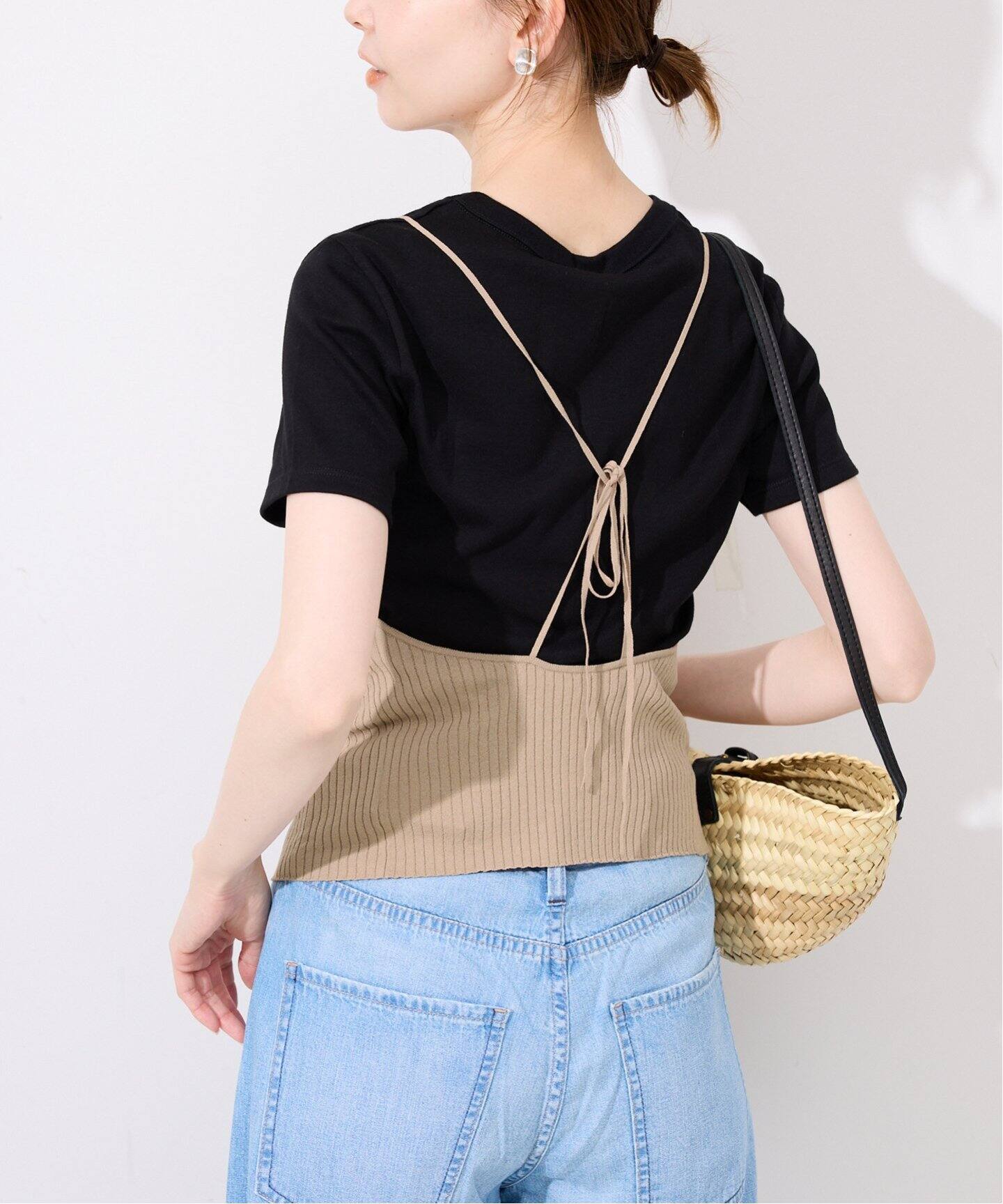 スローブイエナ　2025SS ニットキャミソール スローブイエナ 2025SS ニットキャミソール スローブイエナ