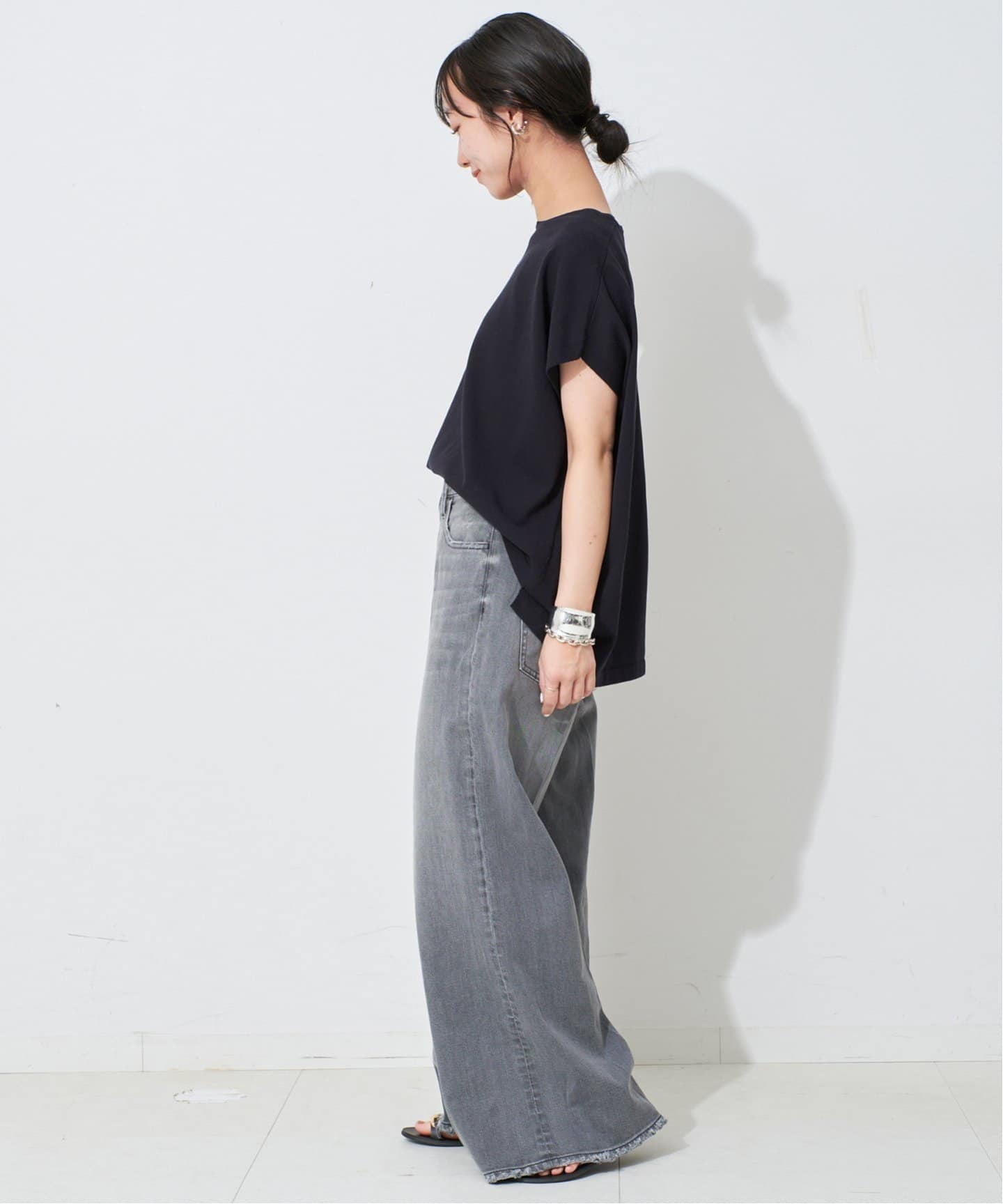 スローブイエナ　FROSTY COTTON ショートスリーブプルオーバー　新品 接触冷感/UV機能》FROSTY COTTON ショートスリーブプルオーバー