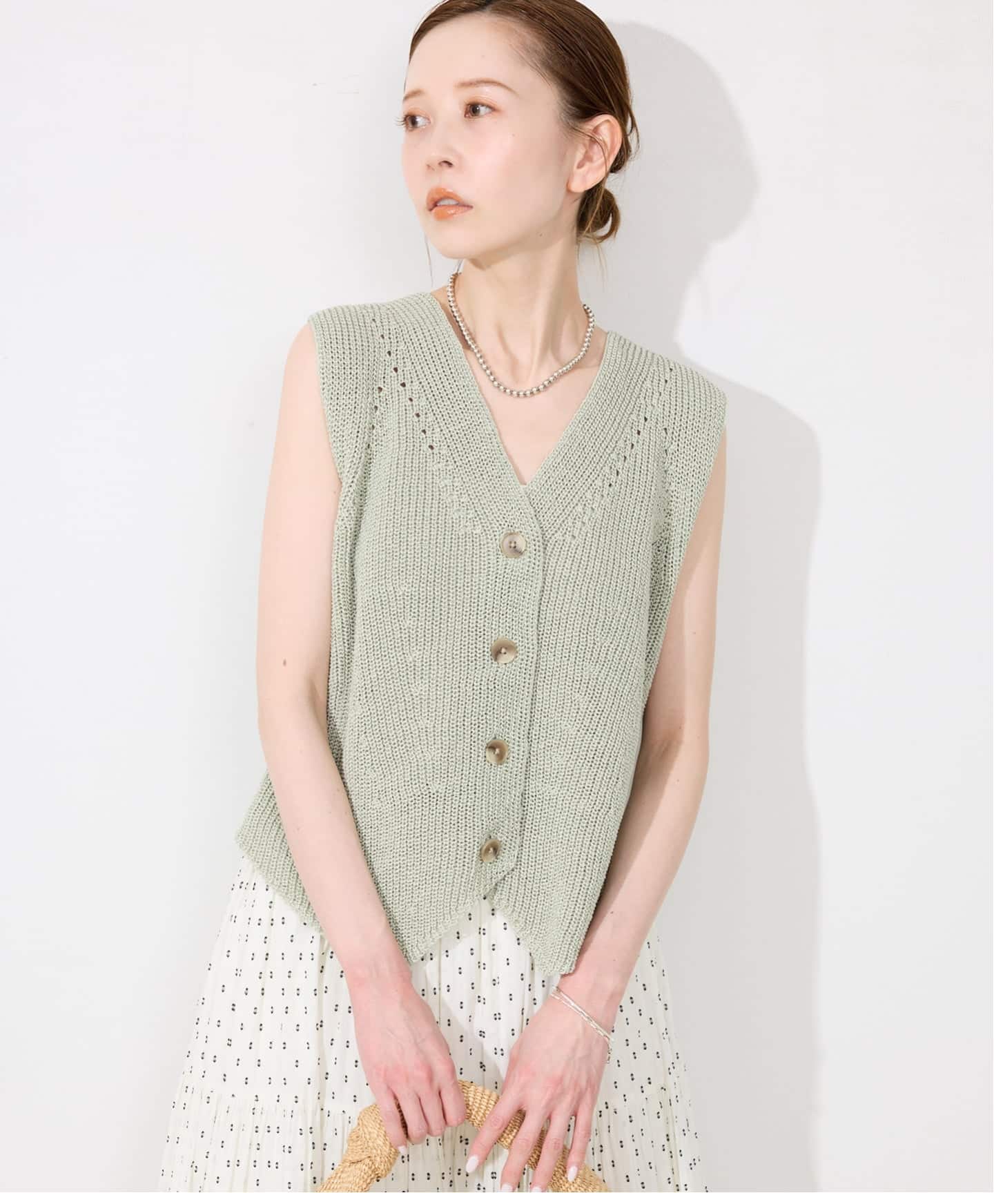 追加2》ニットジレ（ニット／セーター）｜SLOBE IENA（スローブ