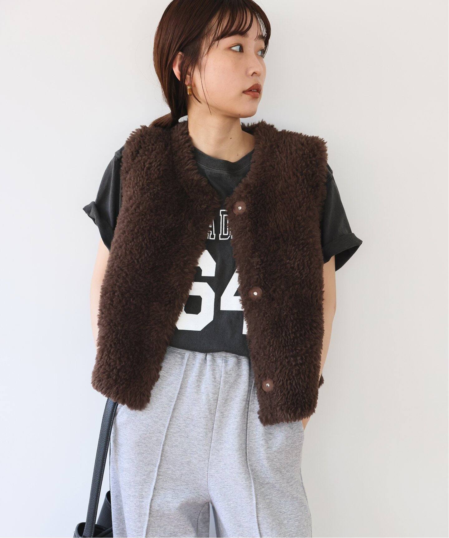 フェイクファーニットベスト（ベスト）｜SLOBE IENA（スローブ イエナ