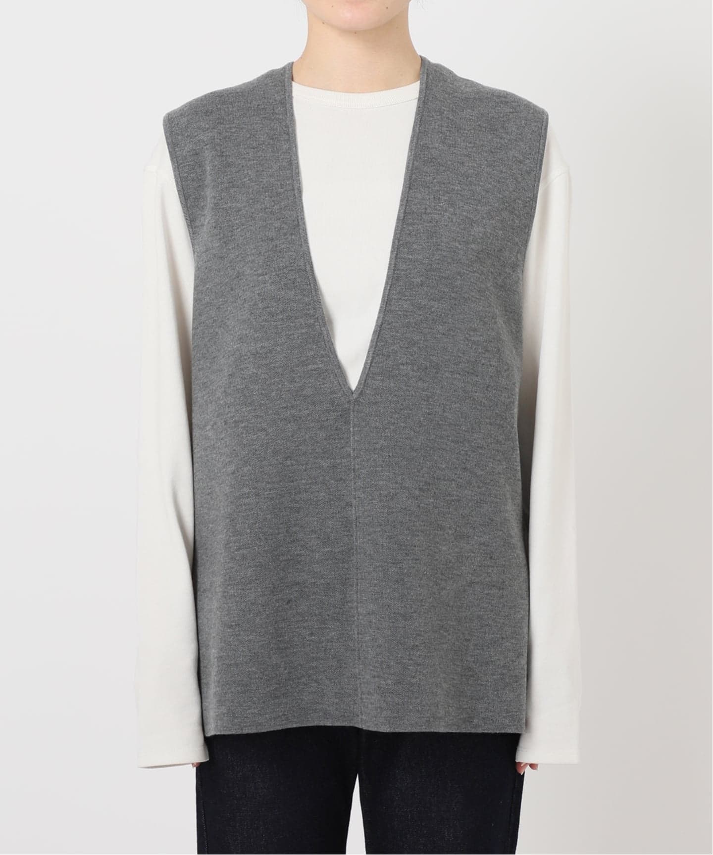 ◾️新品◾️SLOBE IENA ダブルフェイスニットベスト SLOBE IENA｜《追加》ダブルフェイスニットベスト | Rakuten Fashion