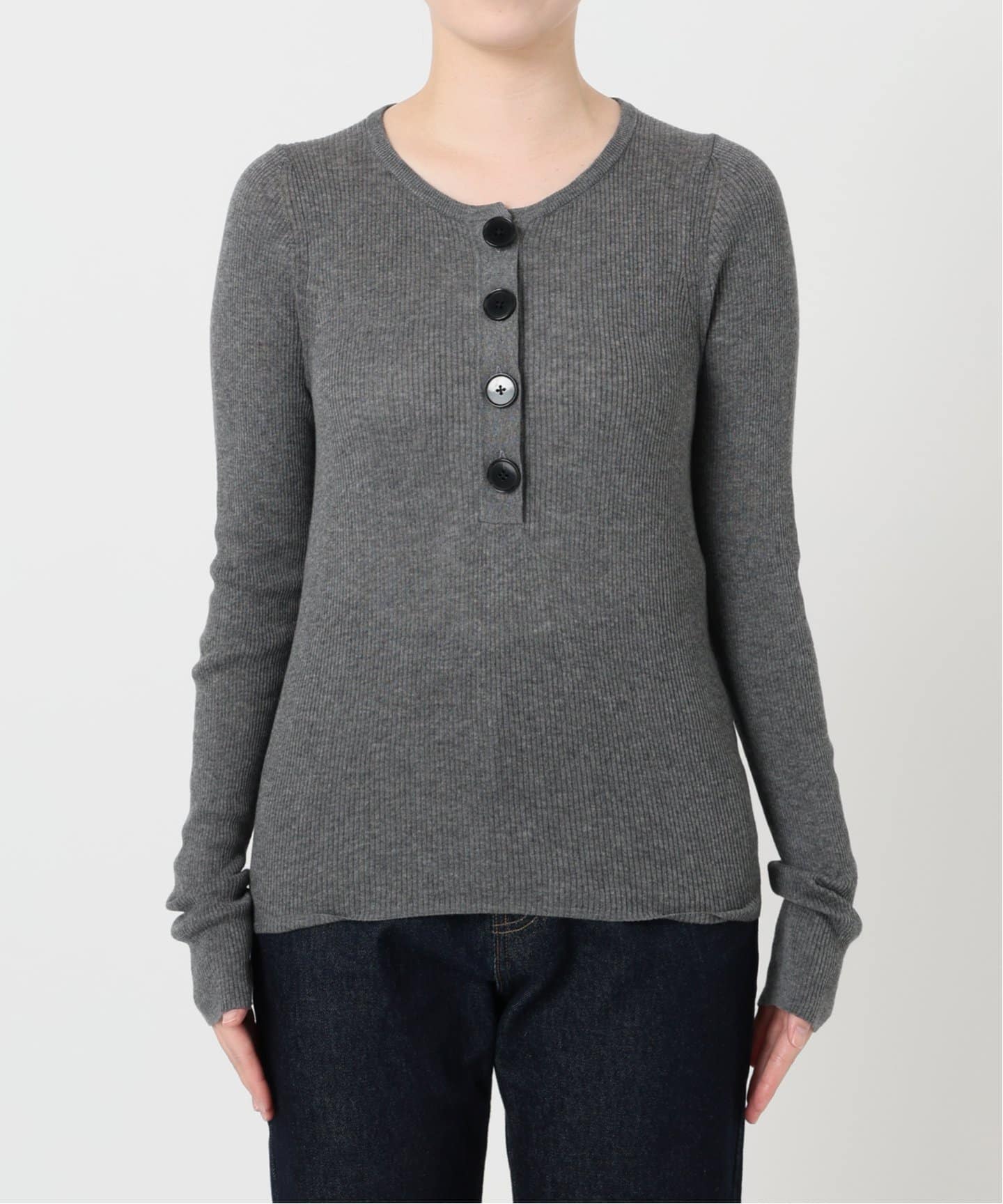 SLOBE IENA
ダブルループビッグラペルショートコート crinkle crinkle crinkle SLOBE別注 embroidery camisole