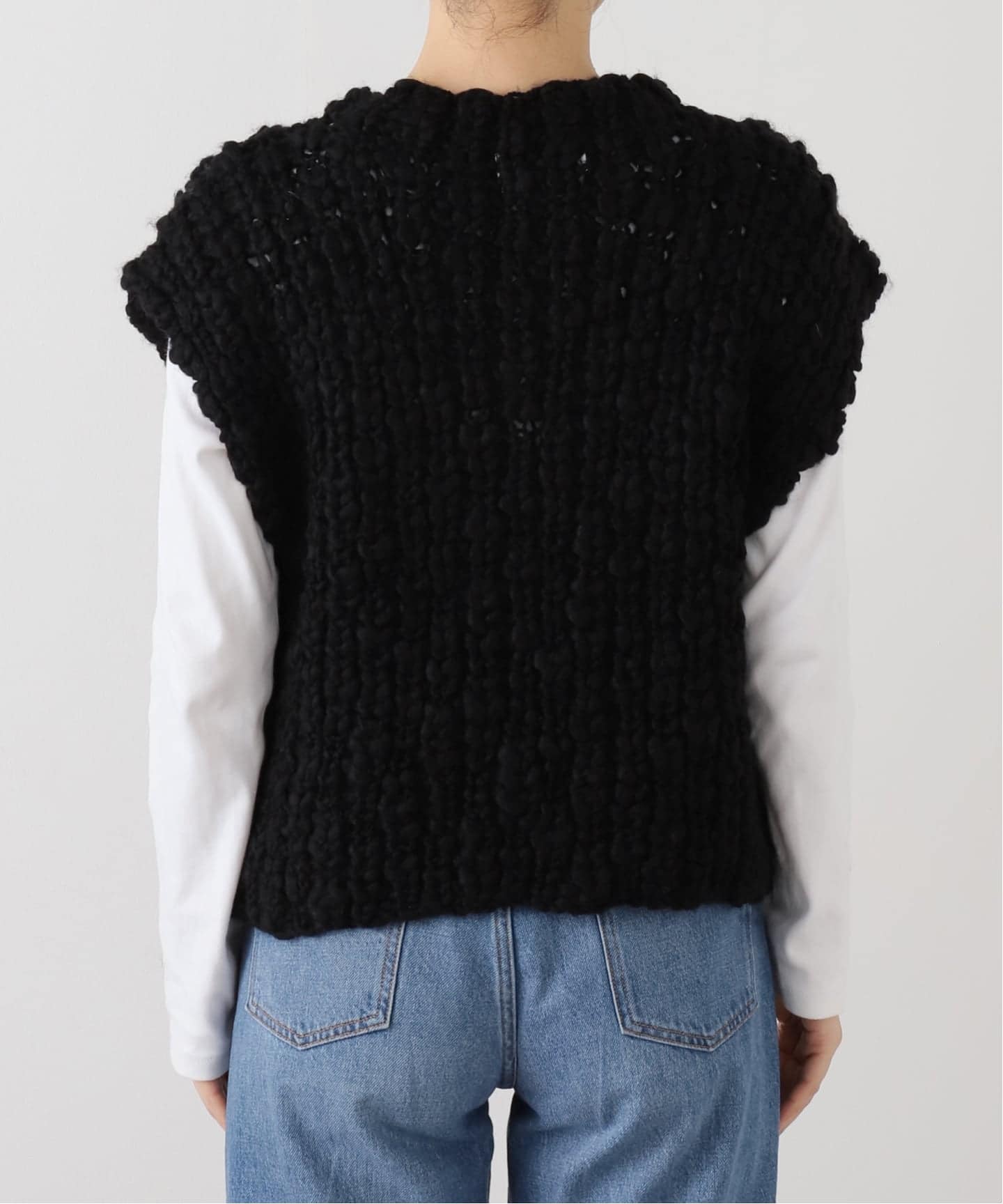 ローゲージノースリーブニット（ニット／セーター）｜SLOBE IENA