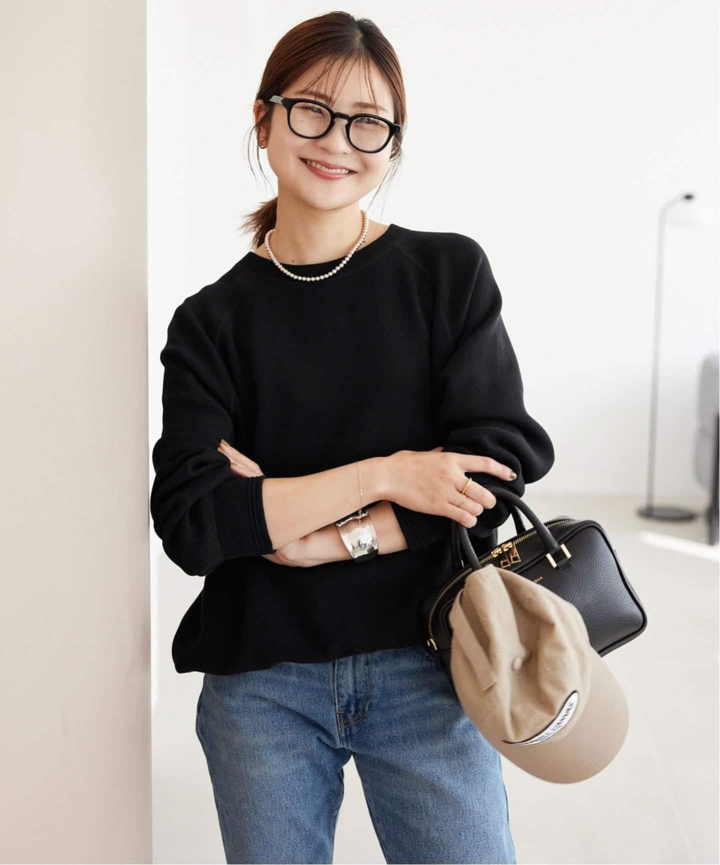 WEB限定/追加》スムースオーバーニット（ニット／セーター）｜SLOBE