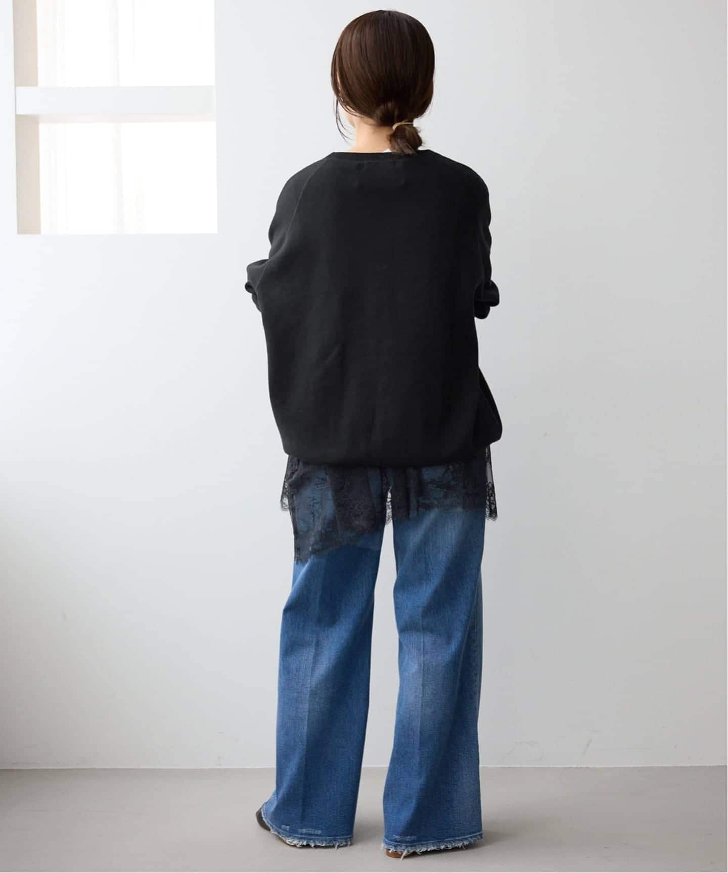 WEB限定/追加2》スムースオーバーニット（ニット／セーター）｜SLOBE