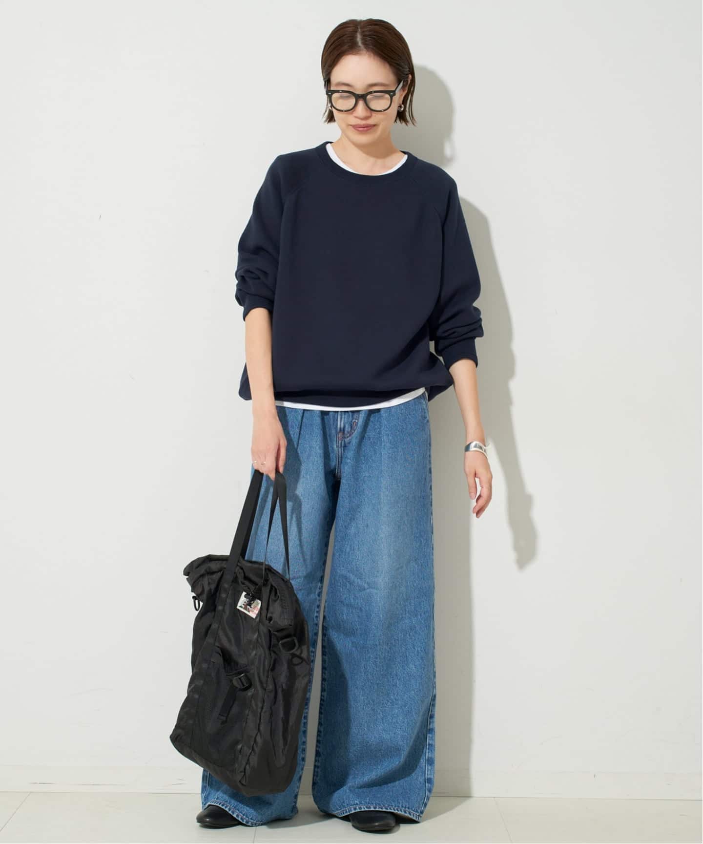 WEB限定/追加2》スムースオーバーニット（ニット／セーター）｜SLOBE