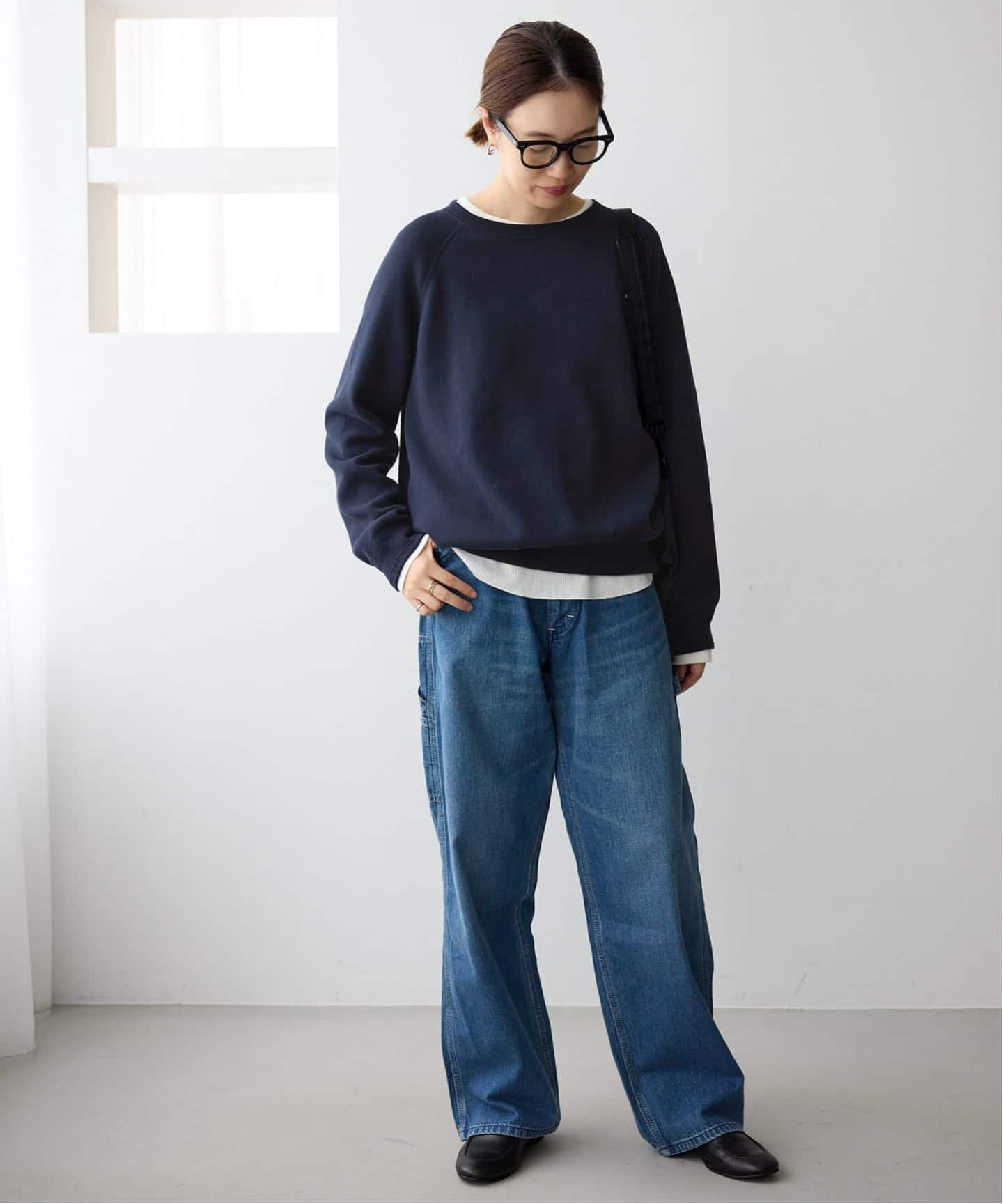 SLOBE IENA WEB限定スムースオーバーニット　新品 WEB限定/追加2》スムースオーバーニット（ニット／セーター）｜SLOBE