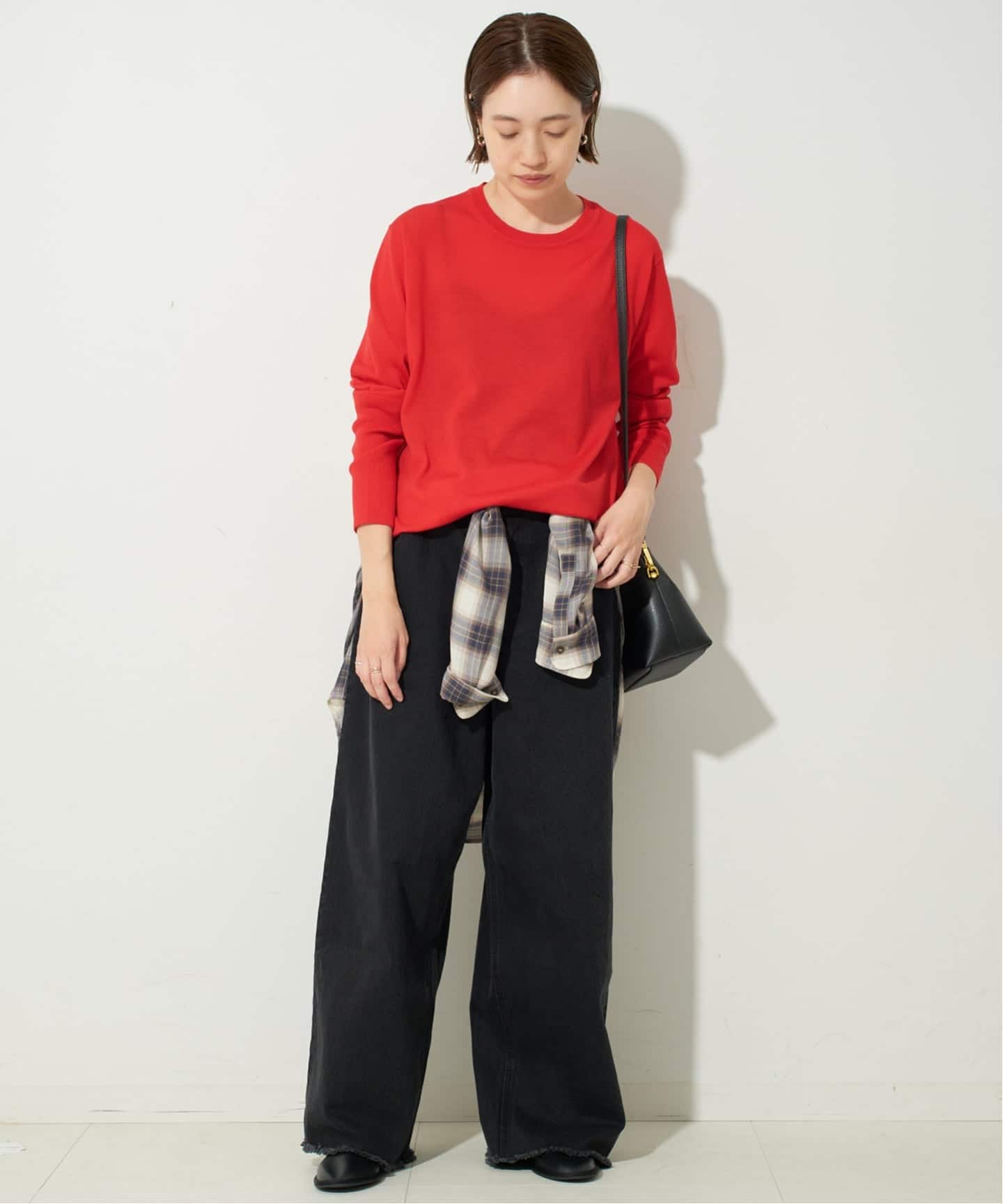 SLOBE IENA　ウォッシャブルプレーンニット ウォッシャブルプレーンニット（ニット／セーター）｜SLOBE IENA