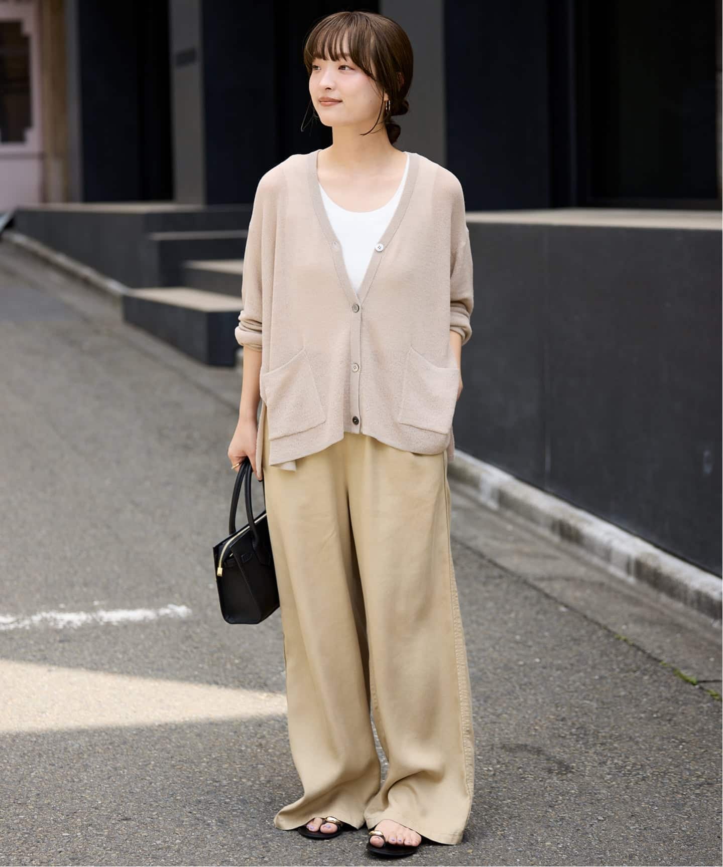 スローブ イエナ SLOBE IENA ロングカーディガン ニット スリット SLOBE IENA(IENA SLOBE)(スローブイエナ(イエナスローブ)) ⁄ ロング