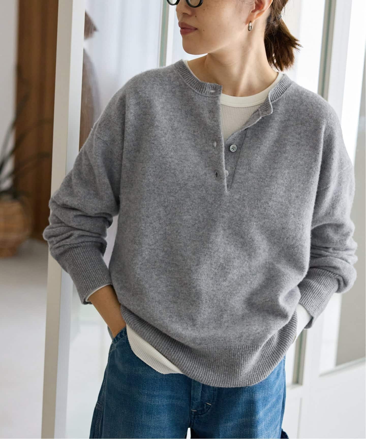 echecs ヘンリープルオーバー（ニット／セーター）｜SLOBE IENA