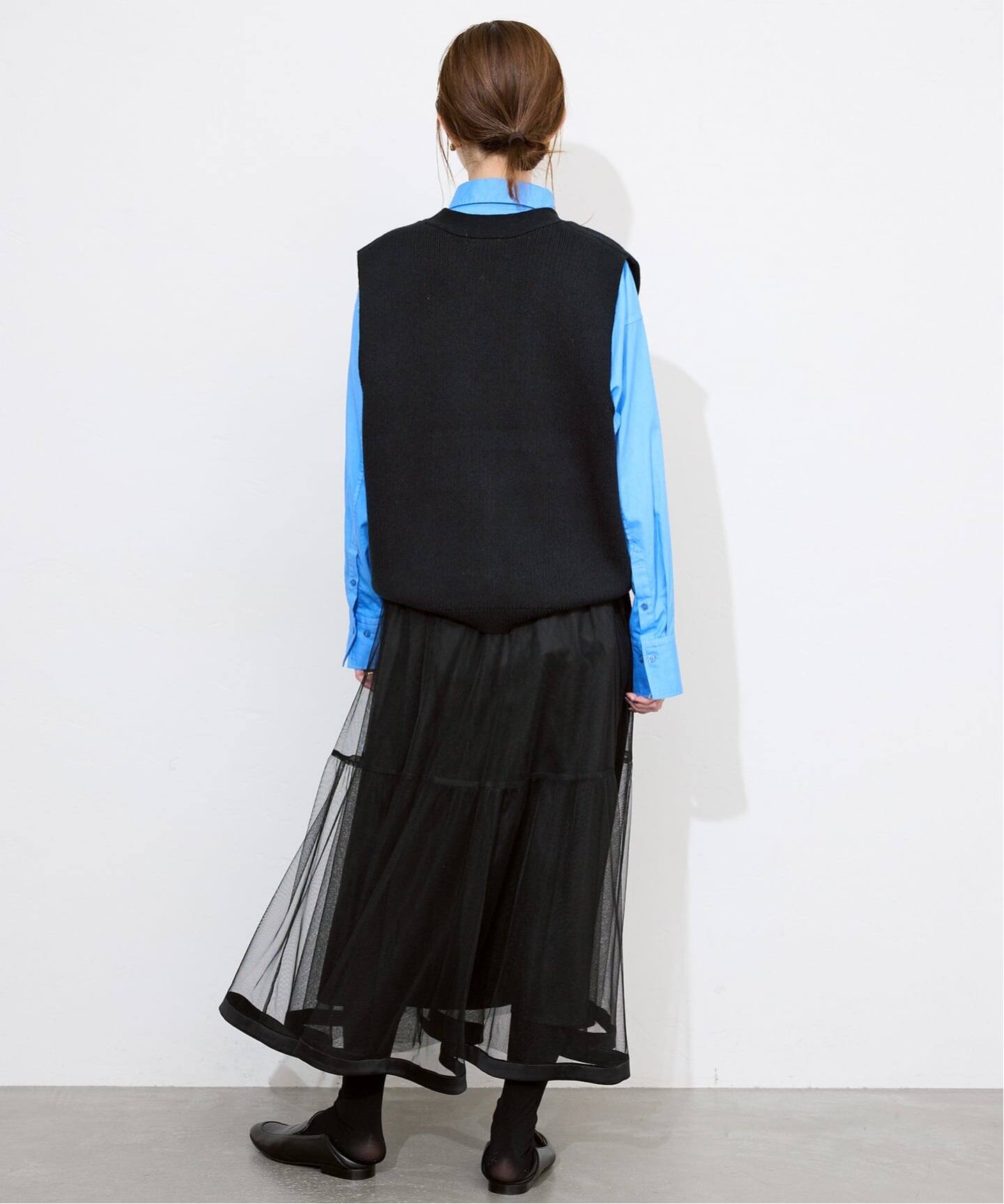 追加予約》パールニットベスト（ベスト）｜SLOBE IENA（スローブ