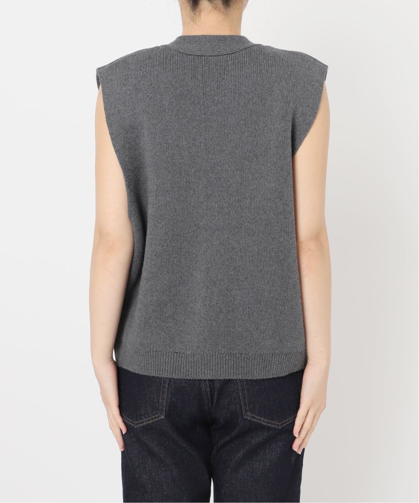 追加予約》パールニットベスト（ベスト）｜SLOBE IENA（スローブ