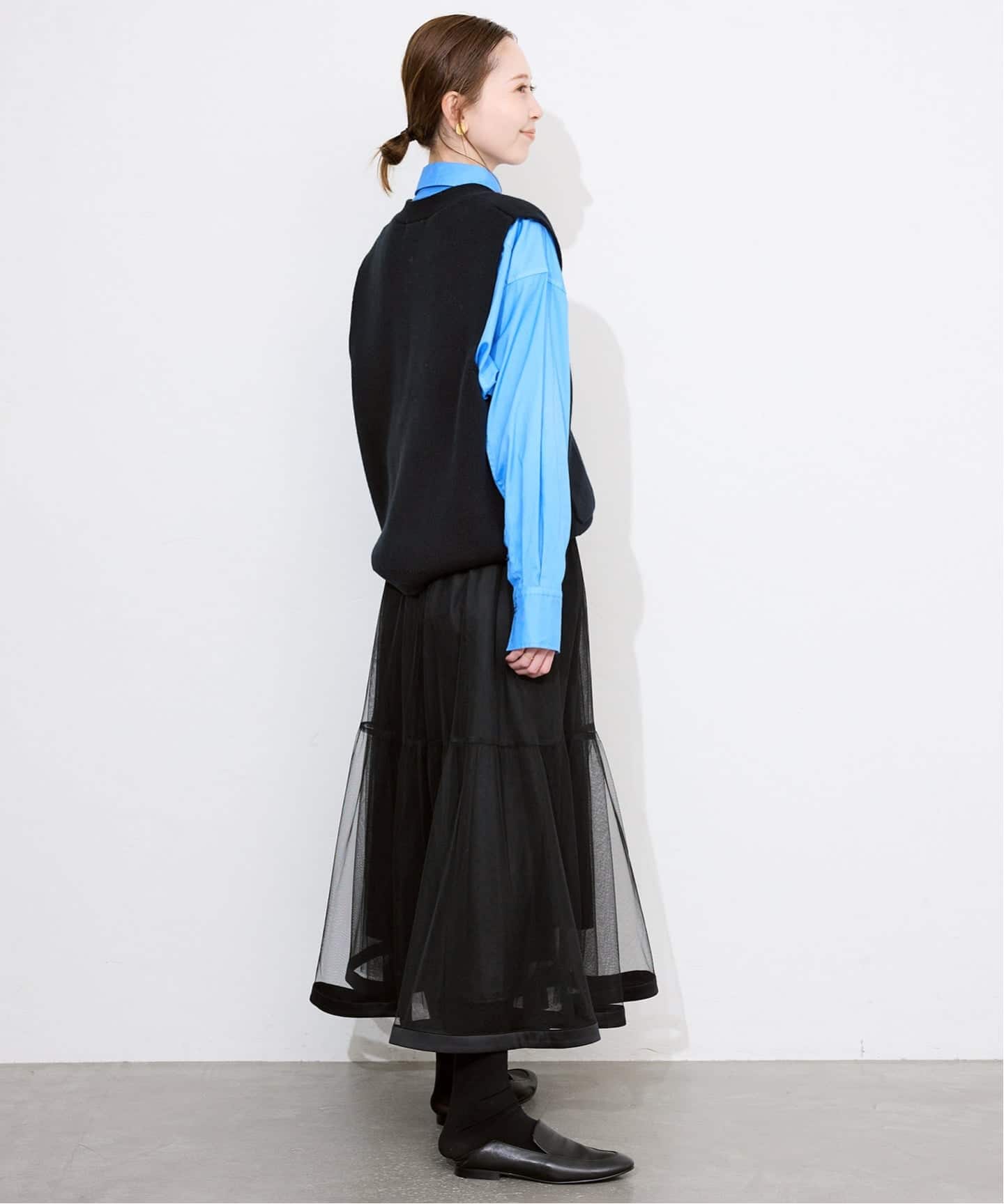 WEB限定/追加2予約》パールニットベスト（ベスト）｜SLOBE IENA