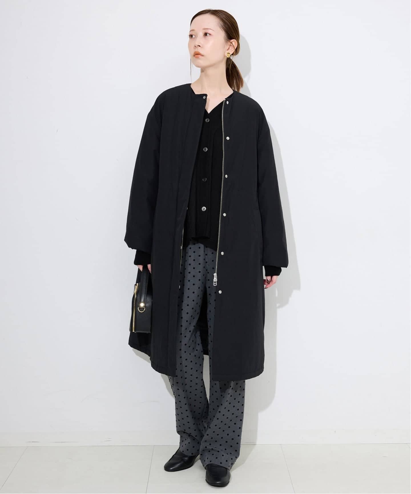 SLOBE IENA スローブイエナ ウォッシャブルカーディガン グレー SLOBE IENA（スローブイエナ）の「ウォッシャブルワイド