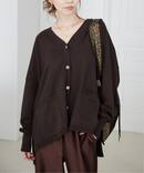 《追加予約》ウォッシャブルワイドシルエットカーディガン