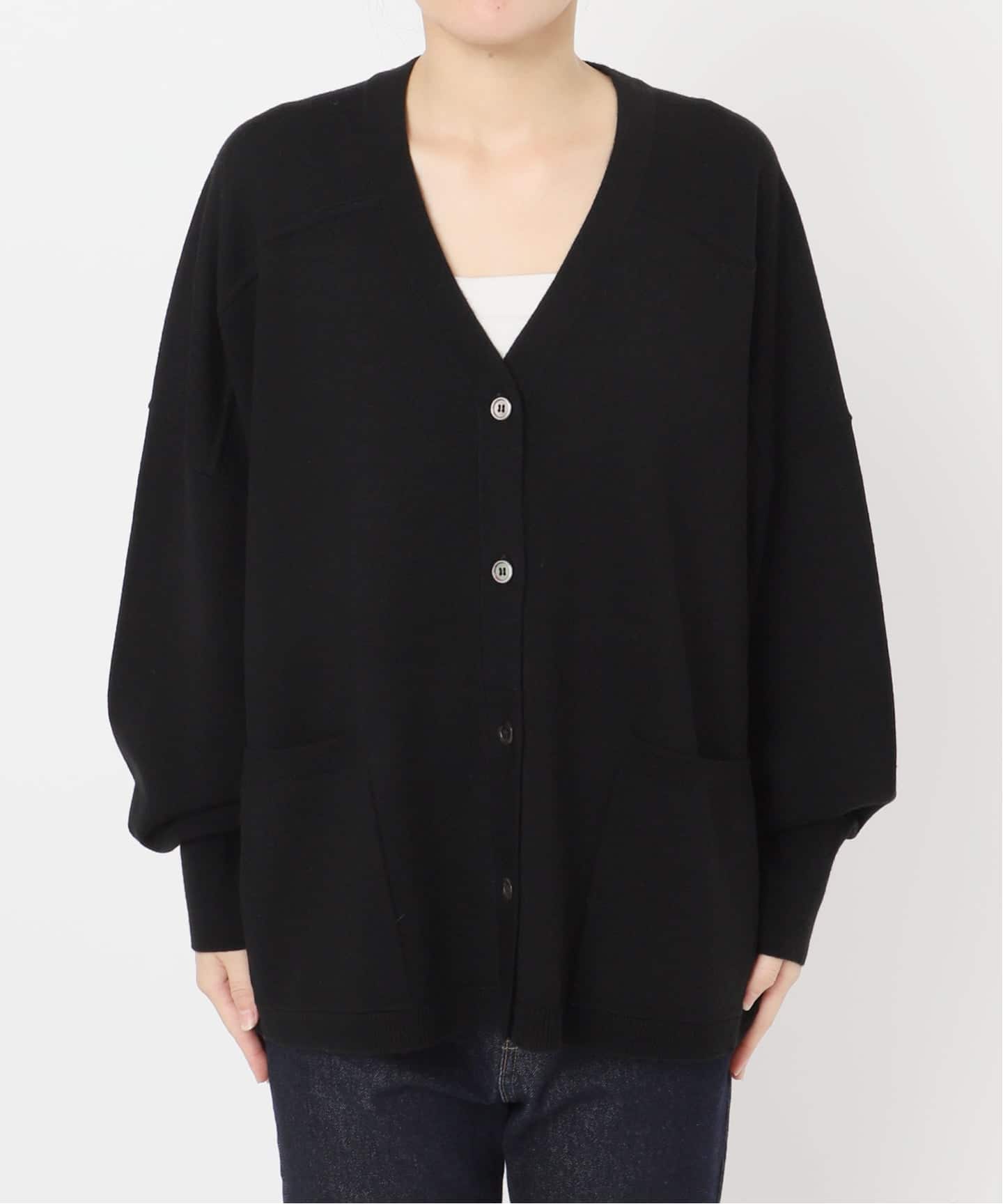 WEB限定/追加2》ウォッシャブルワイドシルエットカーディガン