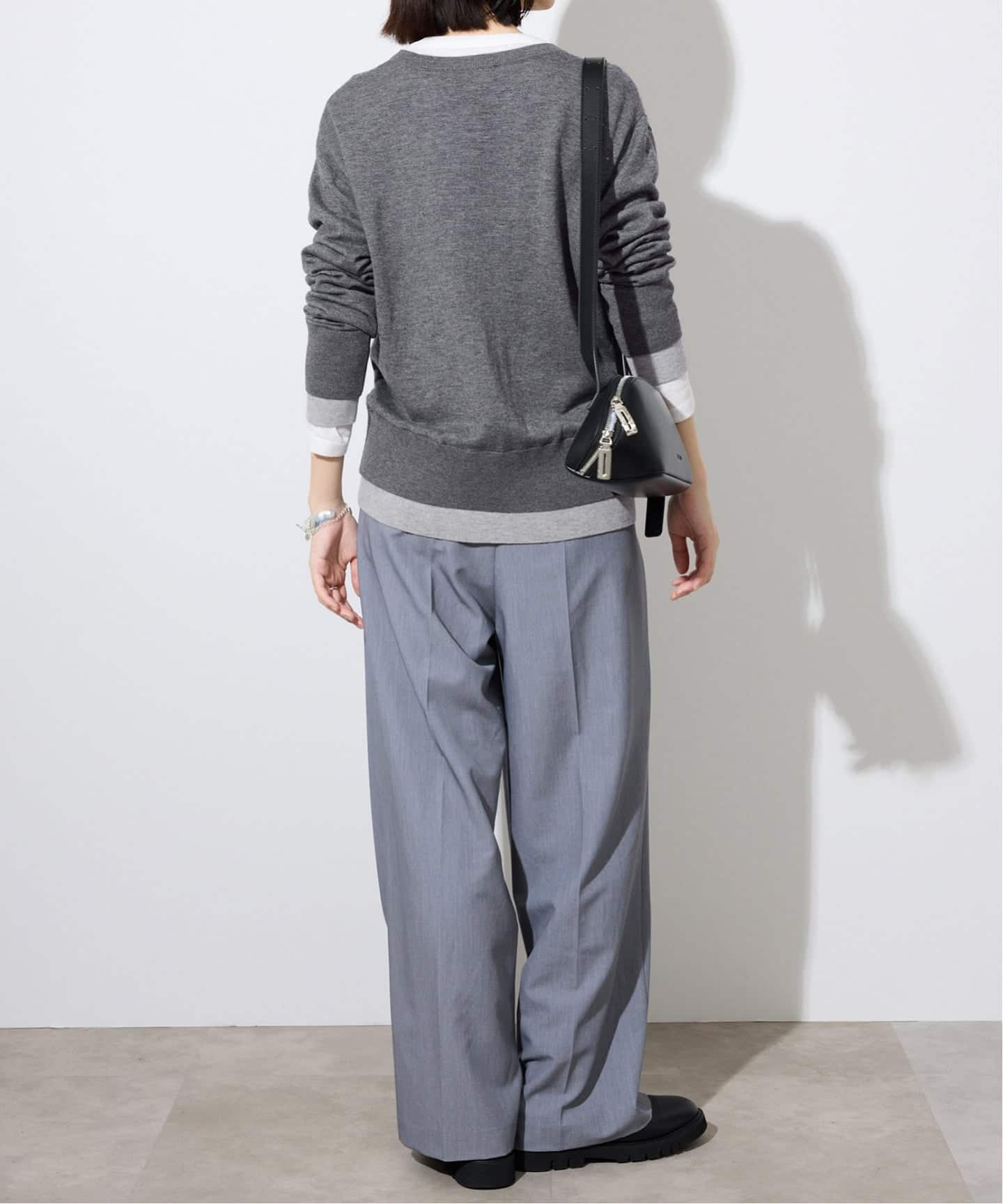 フェイクレイヤードカーディガン（カーディガン）｜SLOBE IENA