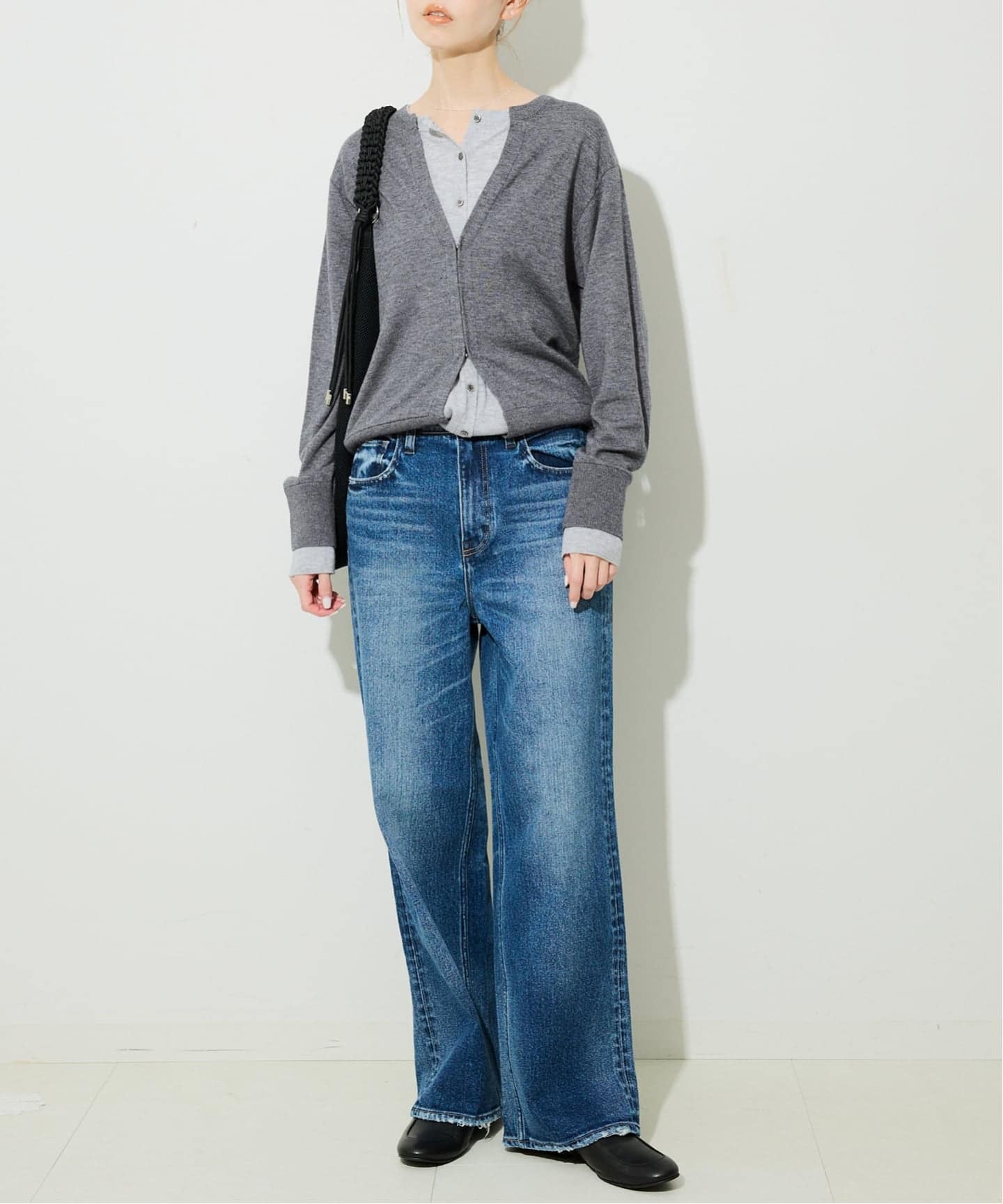 新品未使用 SLOBE IENA フェイクレイヤードカーディガン カーキ スローブ イエナ SLOBE IENA フェイクレイヤードカーディガン （カーキ